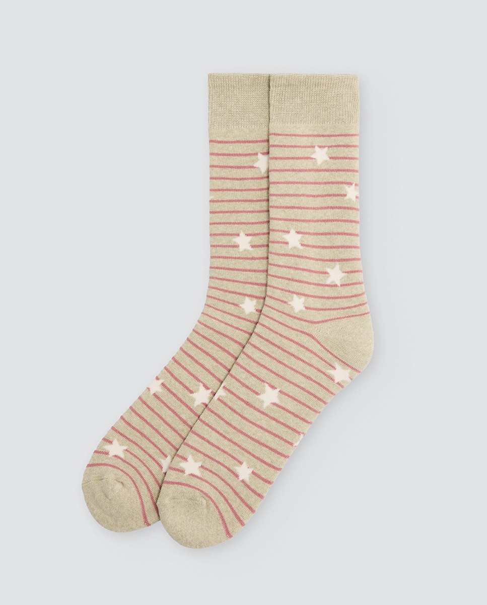 Calcetín mujer térmico - Ysabel Mora - Multicolor Multicolor-3