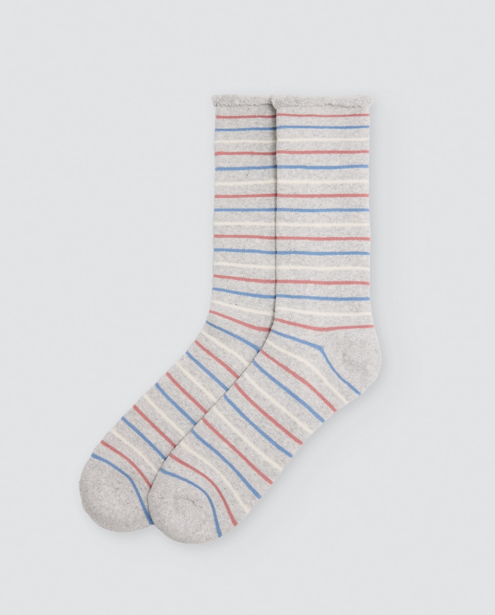 Calcetín mujer térmico sin puño - Ysabel Mora - Multicolor Multicolor-3