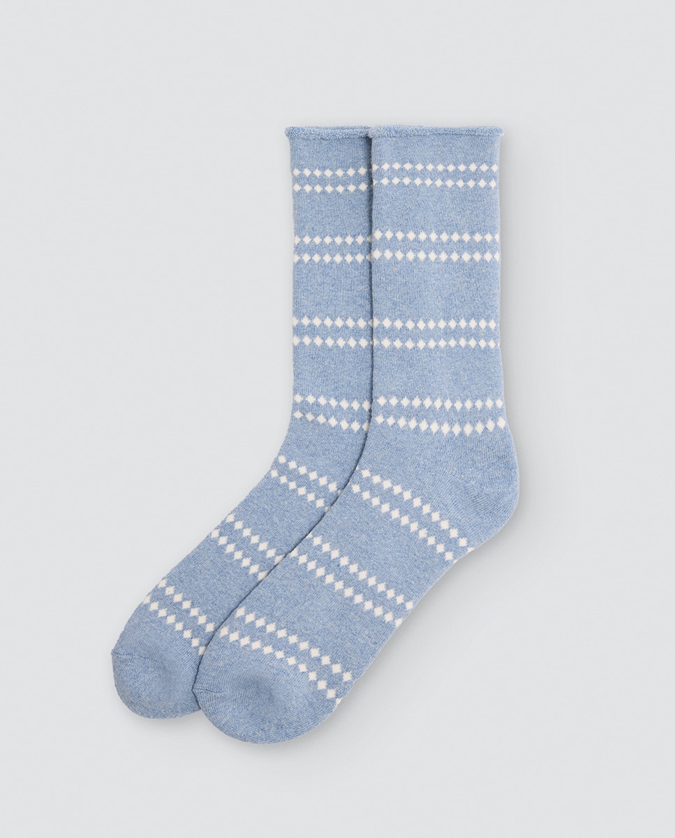 Calcetín mujer térmico sin puño - Ysabel Mora - Multicolor Multicolor-4
