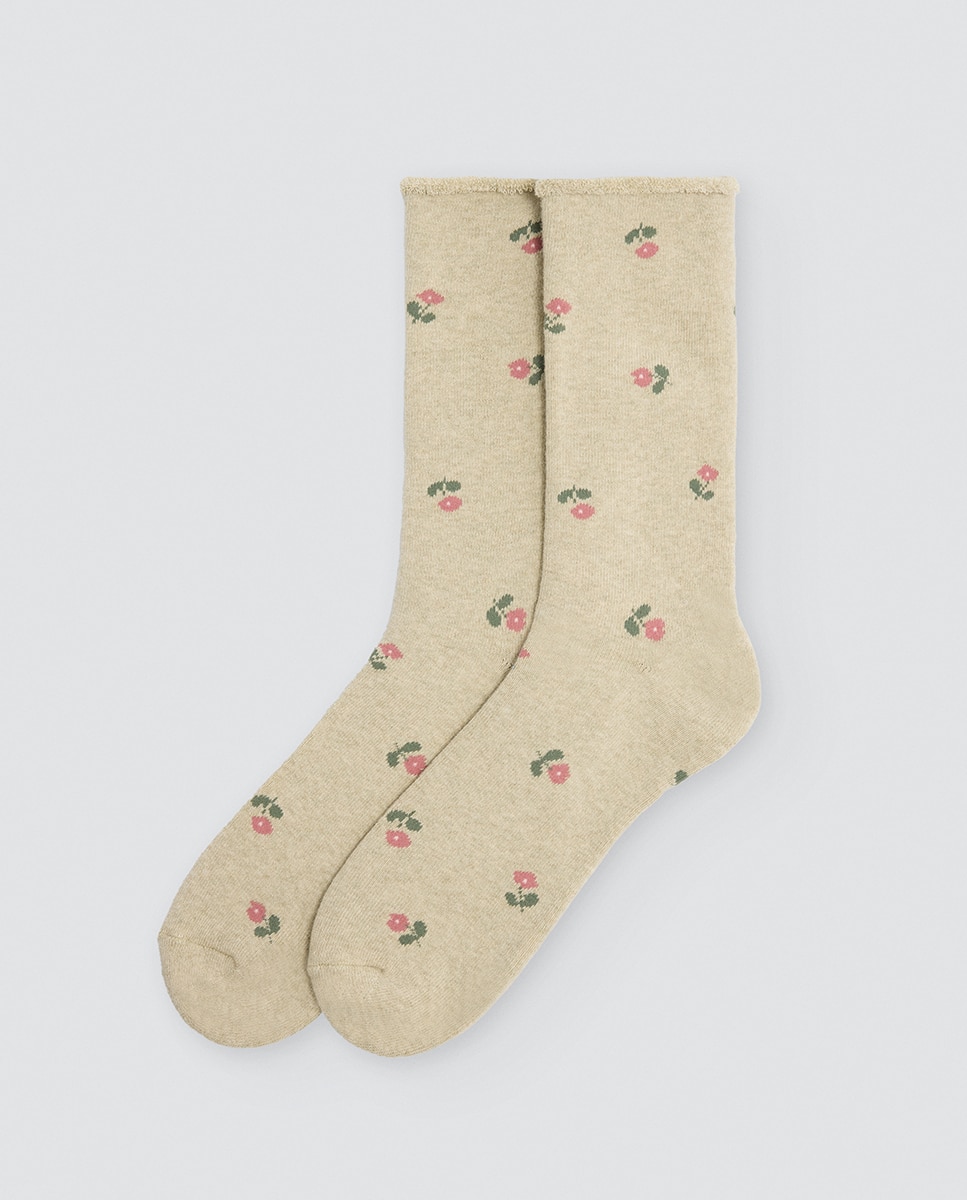 Calcetín mujer térmico sin puño - Ysabel Mora - Multicolor Multicolor-4
