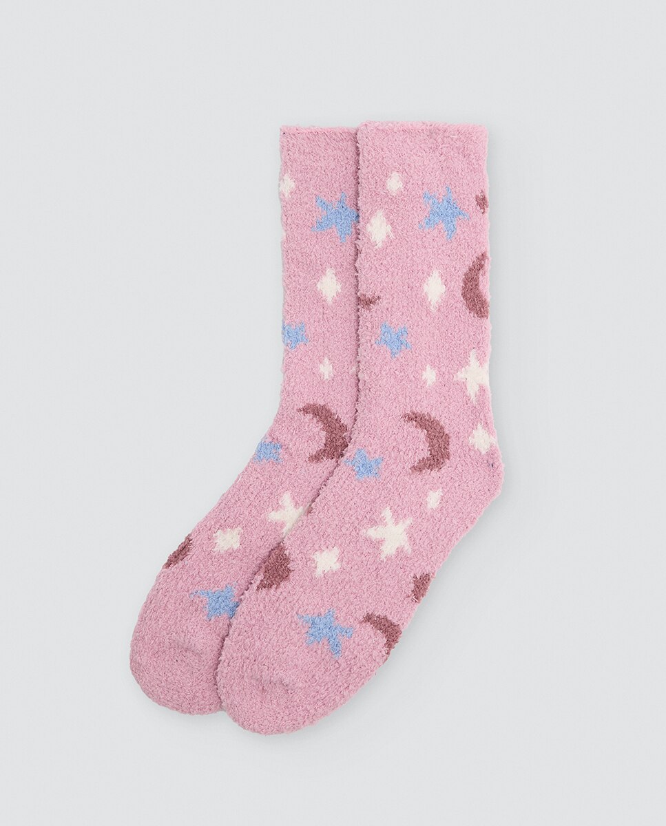 Calcetín mujer franela - Ysabel Mora - Multicolor Multicolor-4