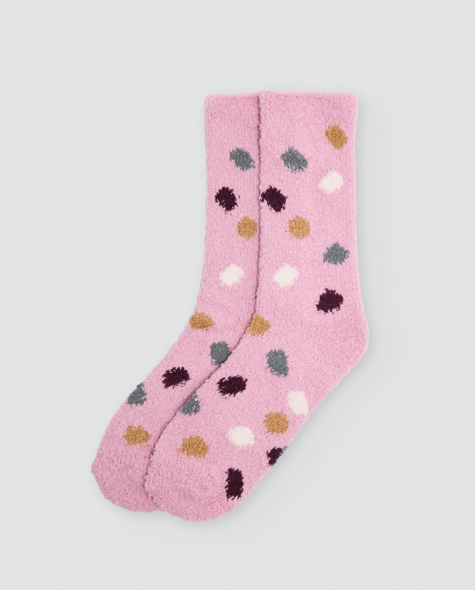 Calcetín mujer franela - Ysabel Mora - Multicolor Multicolor-2