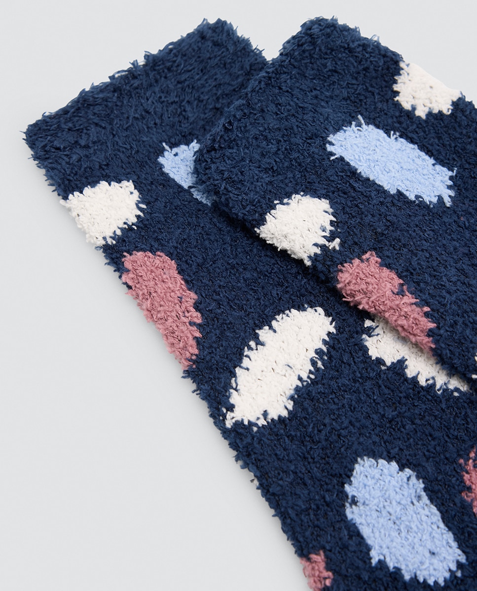 Calcetín mujer franela antideslizante - Ysabel Mora - Multicolor Multicolor-9