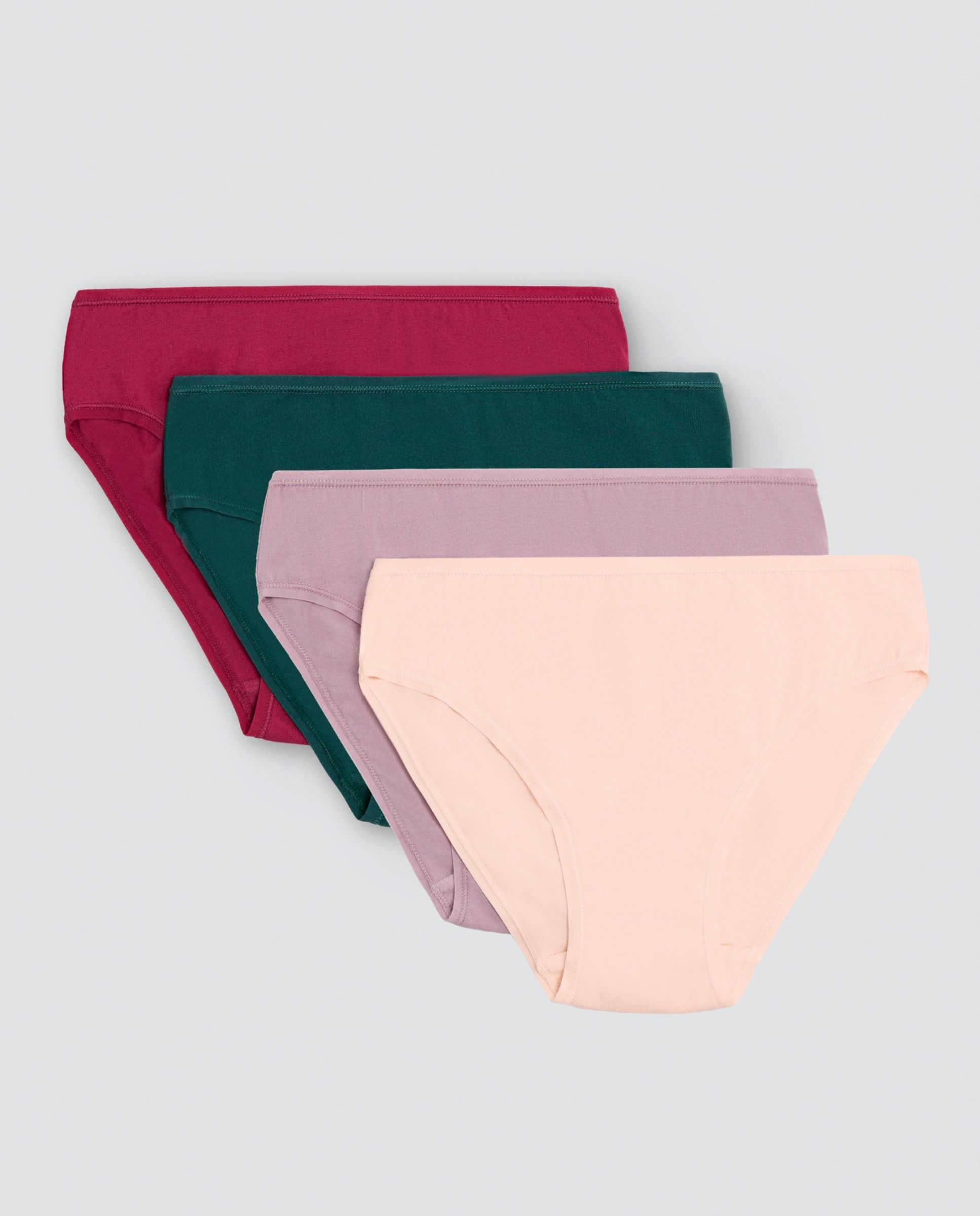 Pack 4 bragas clásicas básicas algodón - Ysabel Mora - Multicolor Multicolor-1