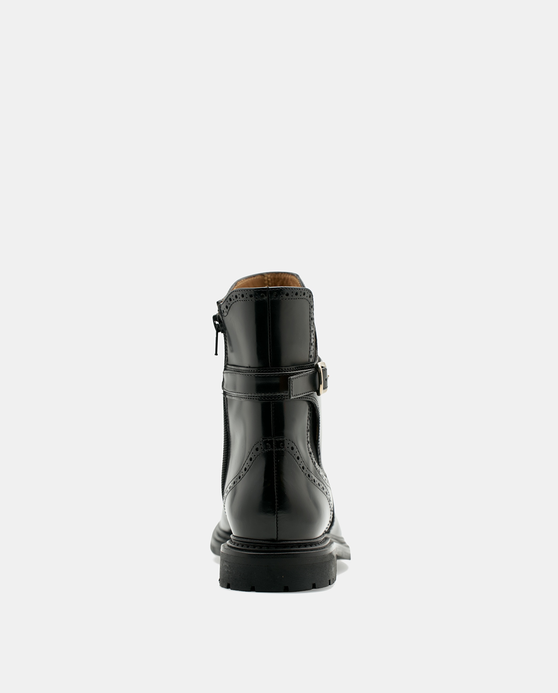 Botines walton de mujer de piel - Lottusse - Negro Negro-2