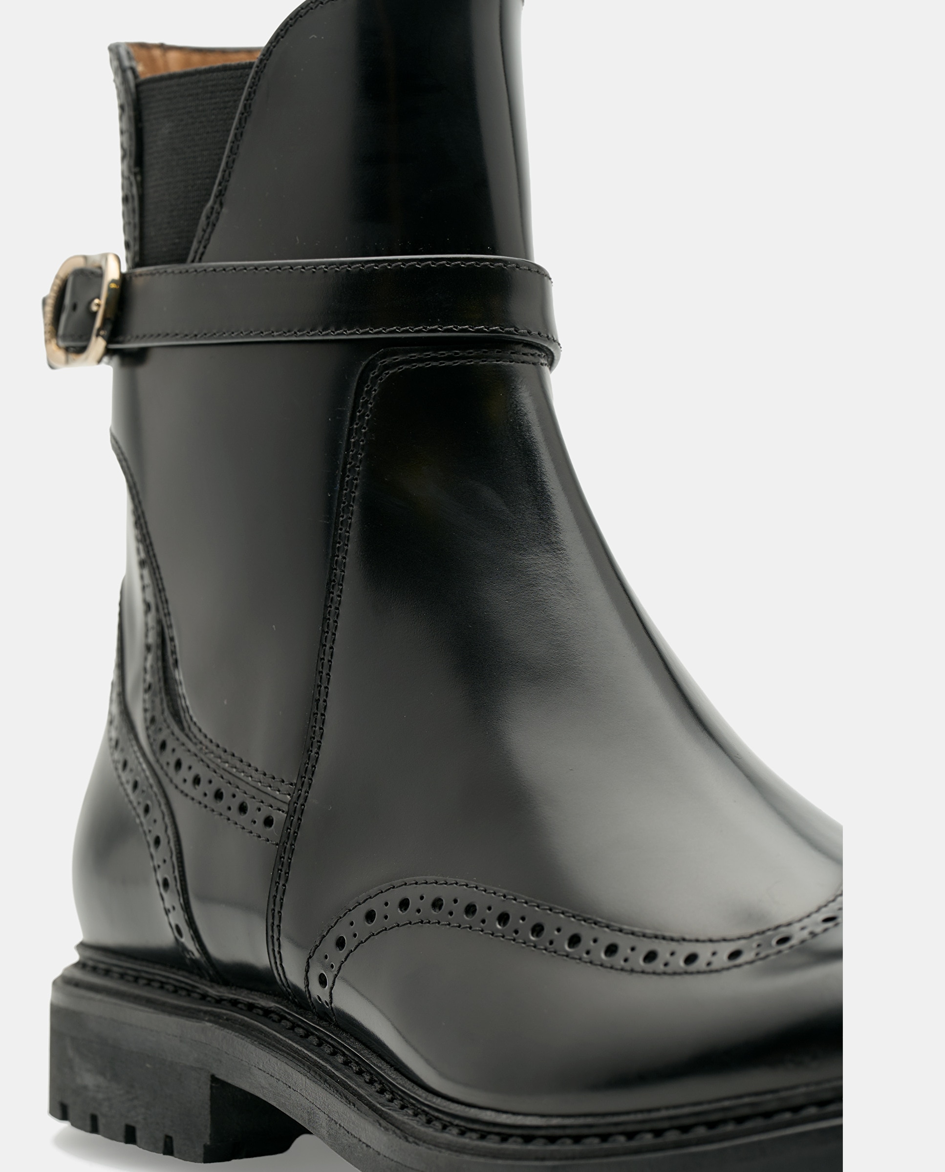 Botines walton de mujer de piel - Lottusse - Negro Negro-4