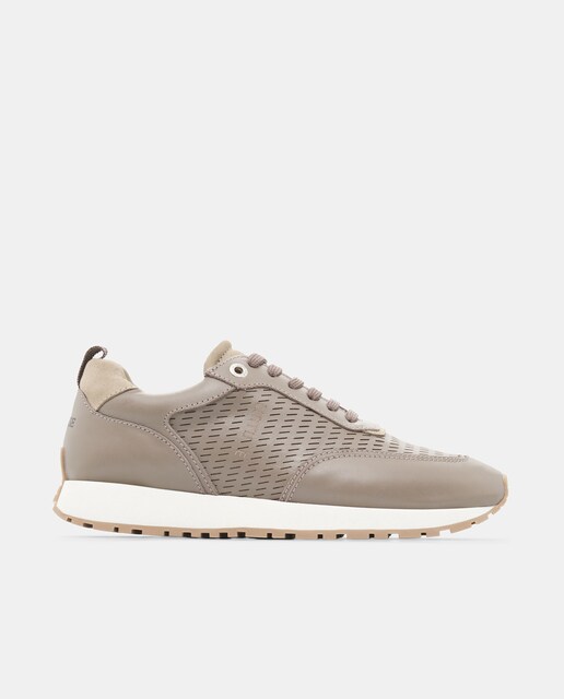 Imagen 0 de Sneakers de piel de hombre Dianne con cordones