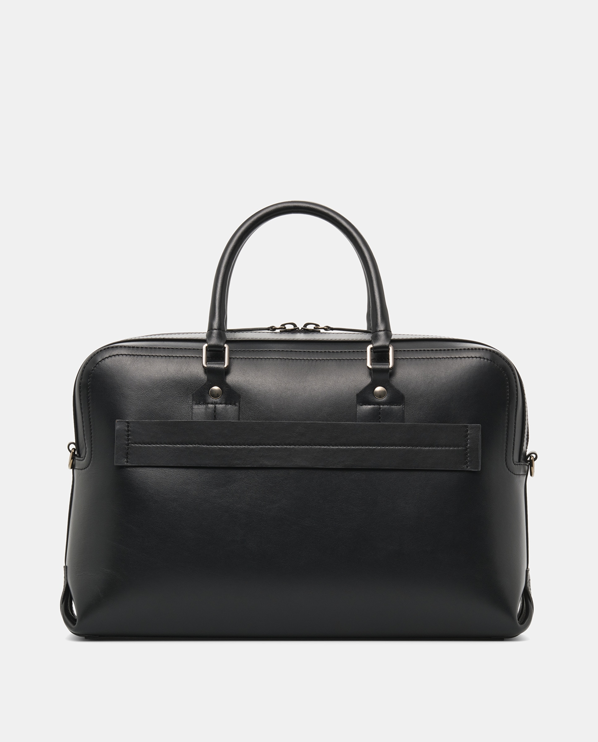 Portadocumentos borne de hombre de piel de vacuno - Lottusse - Negro Negro-3