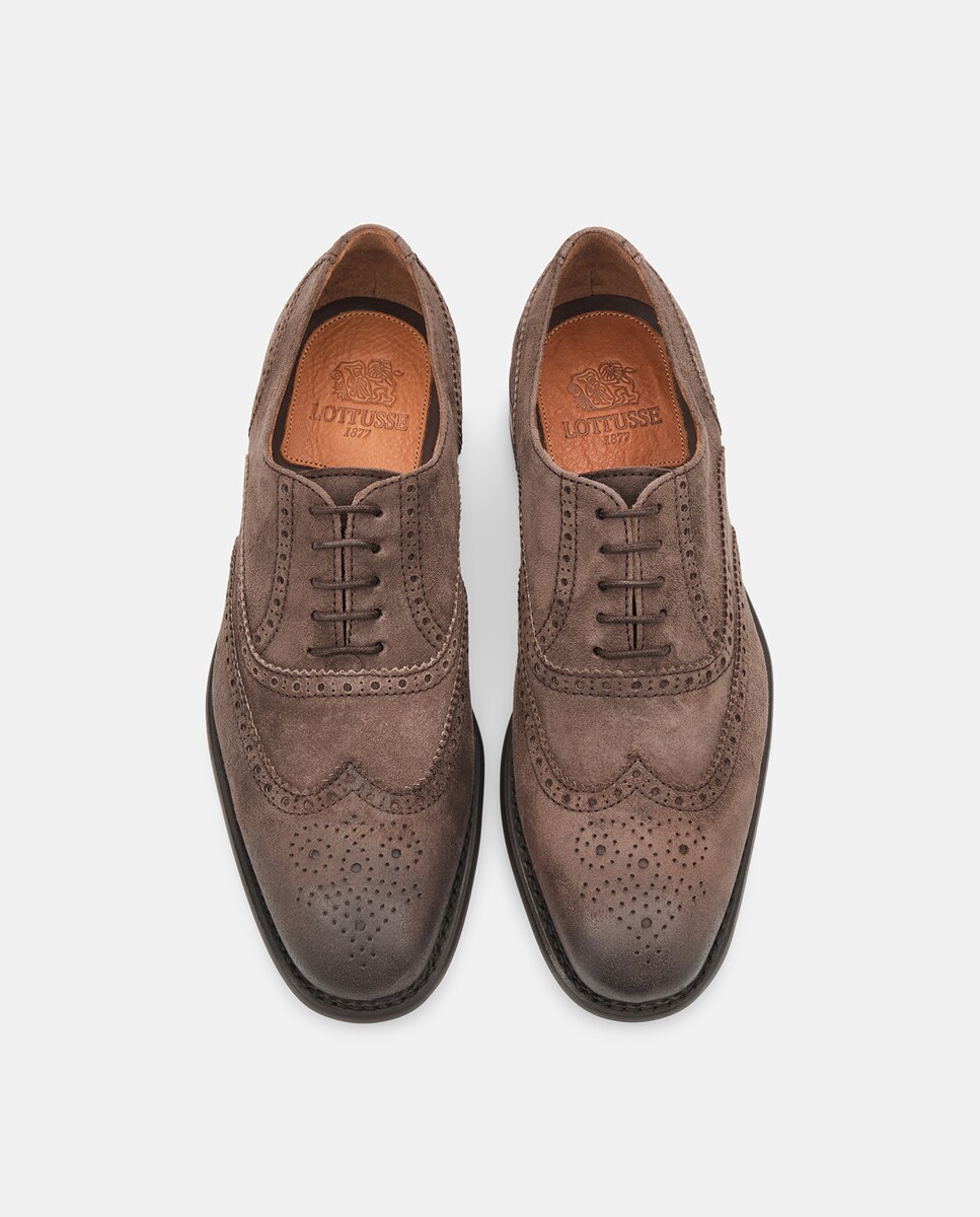 Zapatos Oxford Preston de hombre de piel moka · Lottusse · El