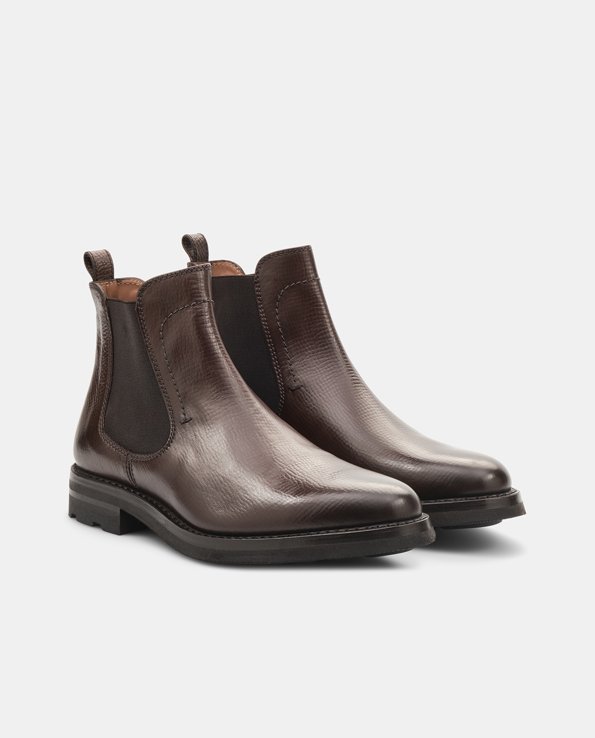 Imagen 3 de Botines prime de hombre de piel de vacuno - Lottusse - Marrón Marrón