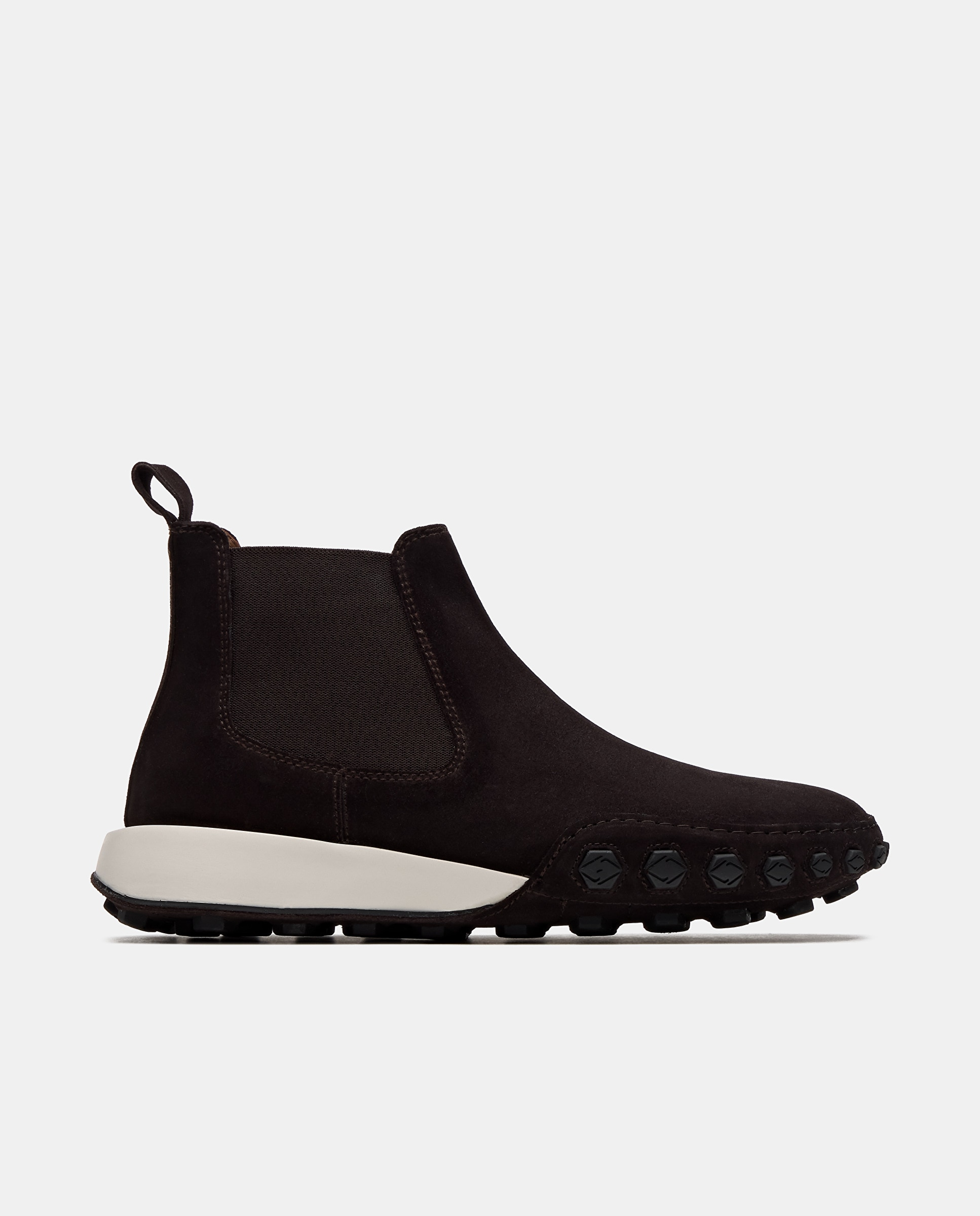 Zapatillas nauta de hombre de piel de vacuno - Lottusse - Moka Moka-1