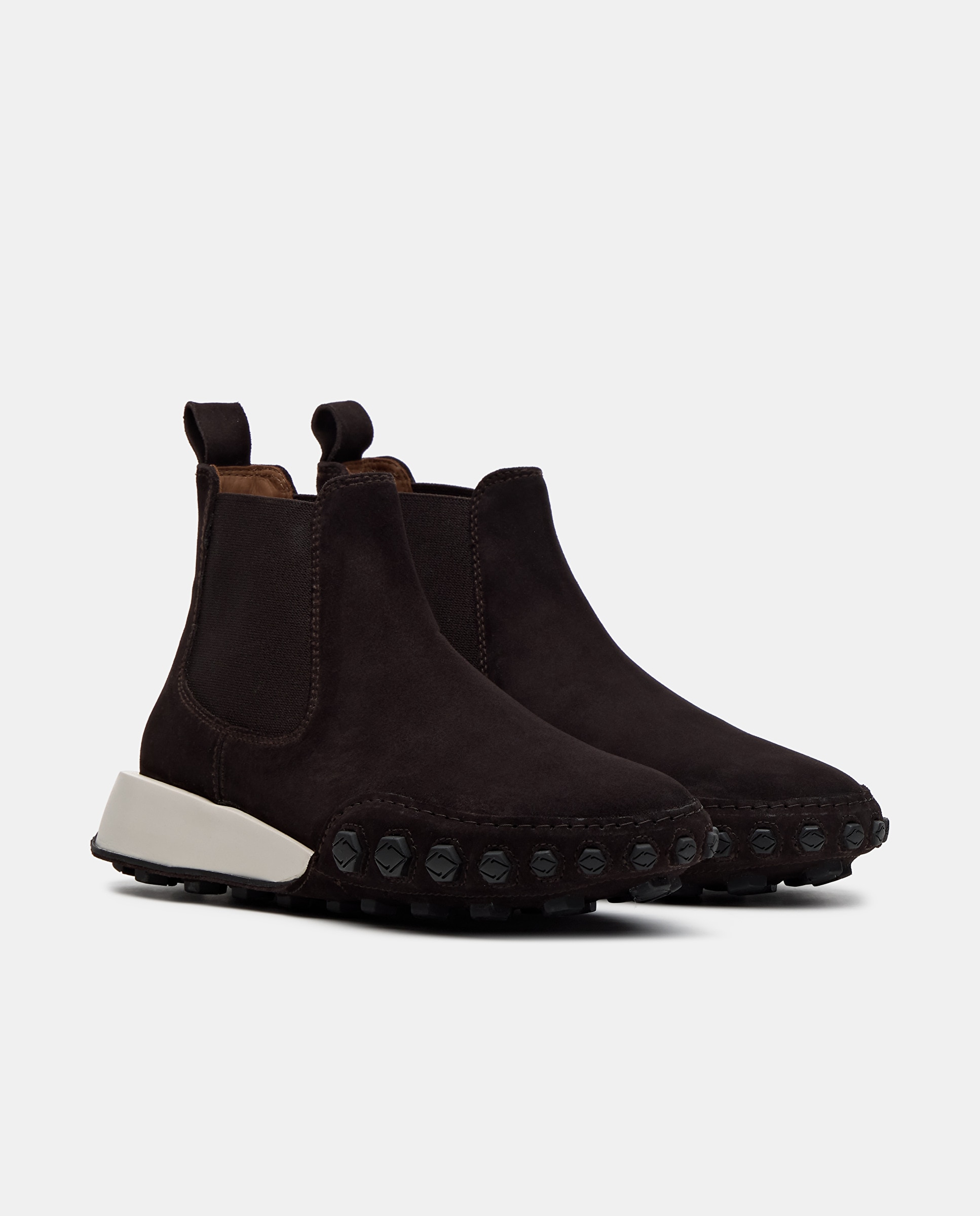 Zapatillas nauta de hombre de piel de vacuno - Lottusse - Moka Moka-3
