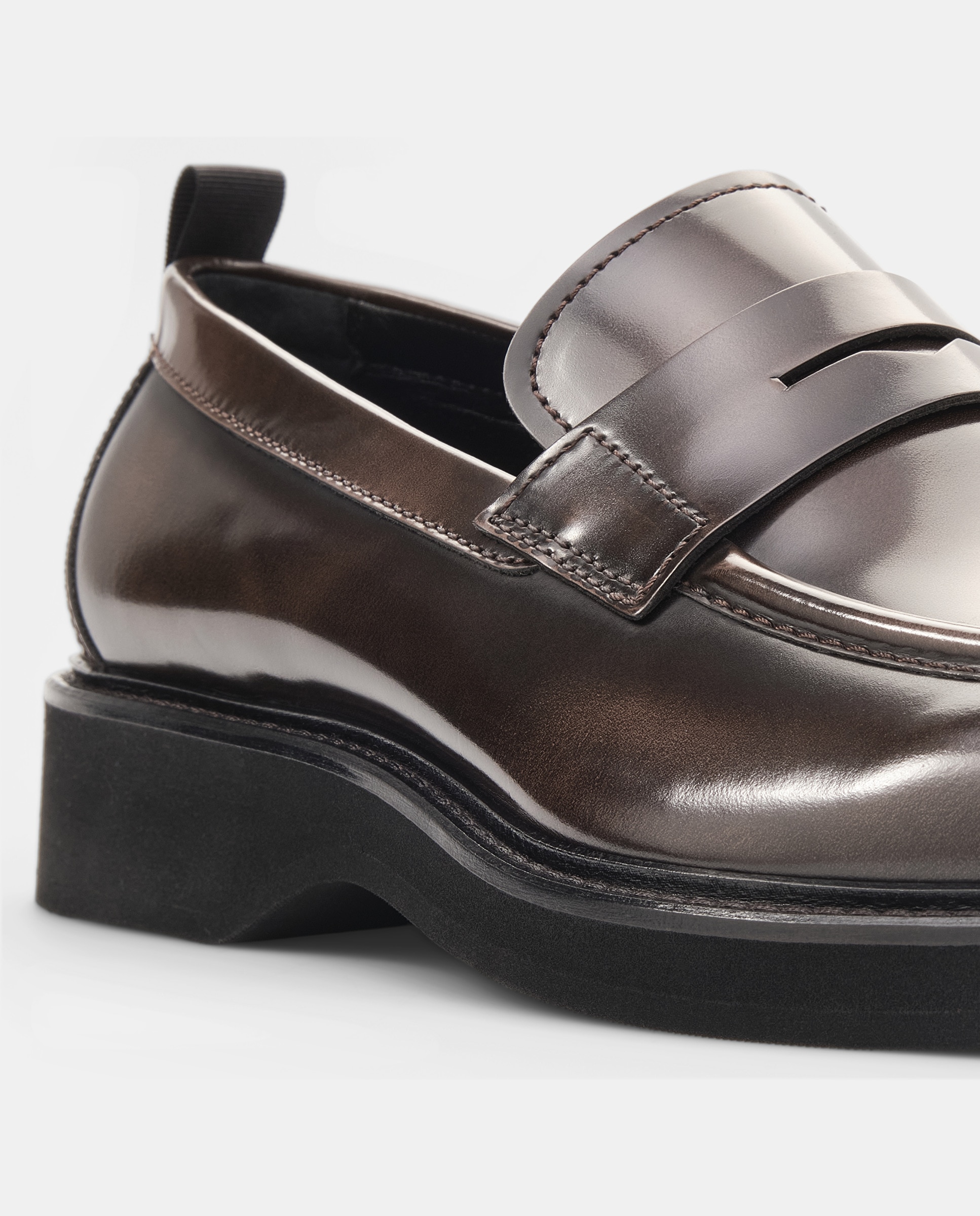 Mocasines luca de hombre de piel de vacuno - Lottusse - Topo Topo-4