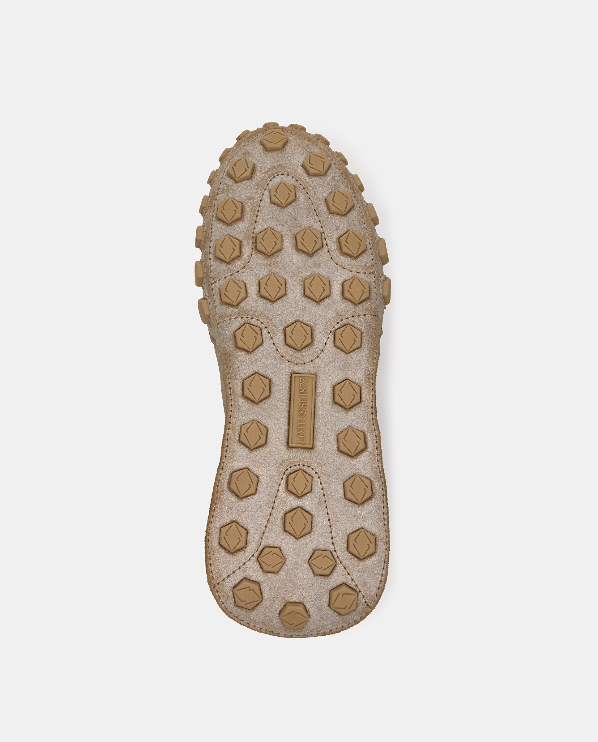 Zapatillas nauta de hombre de piel de vacuno - Lottusse - Marrón Marrón-5