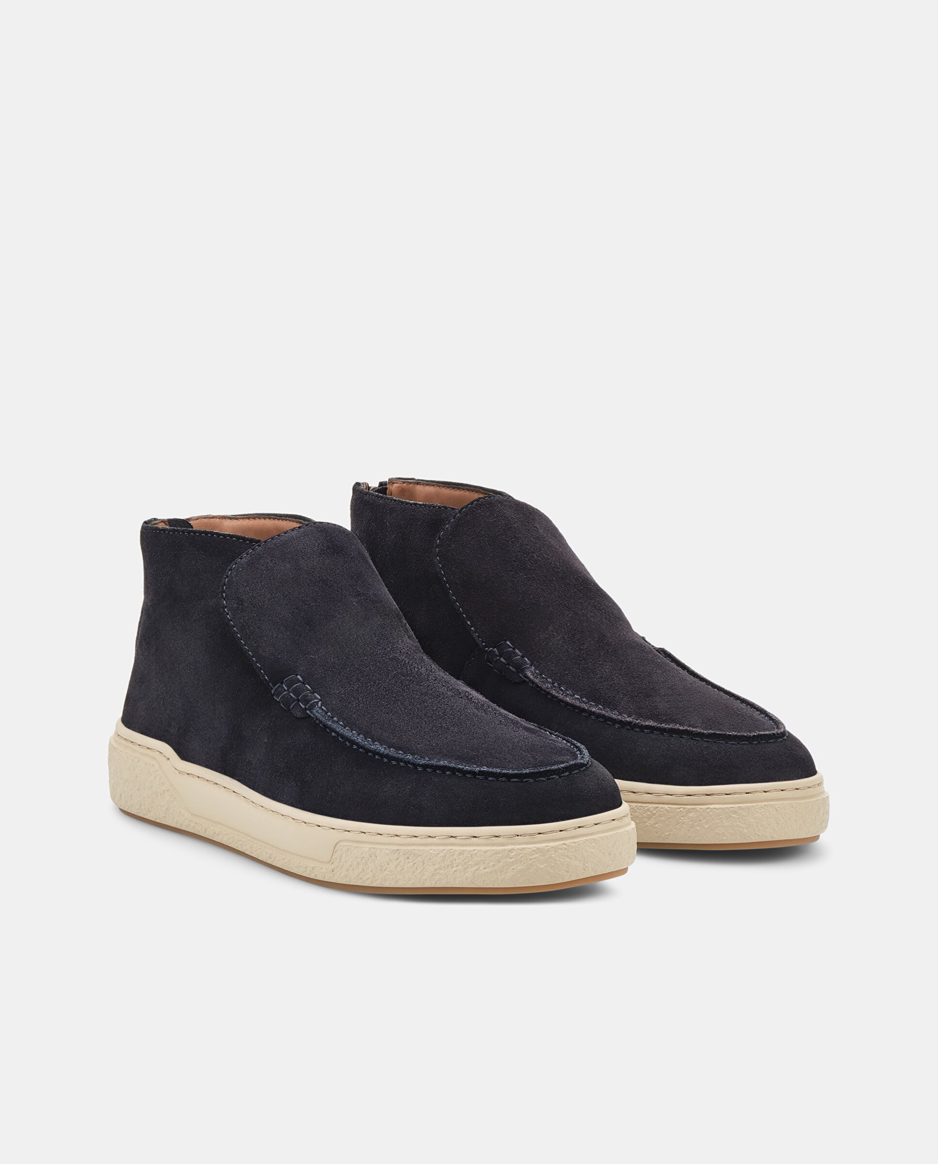 Sneakers Torino de hombre de piel - Lottusse - Azul marino Azul marino-3