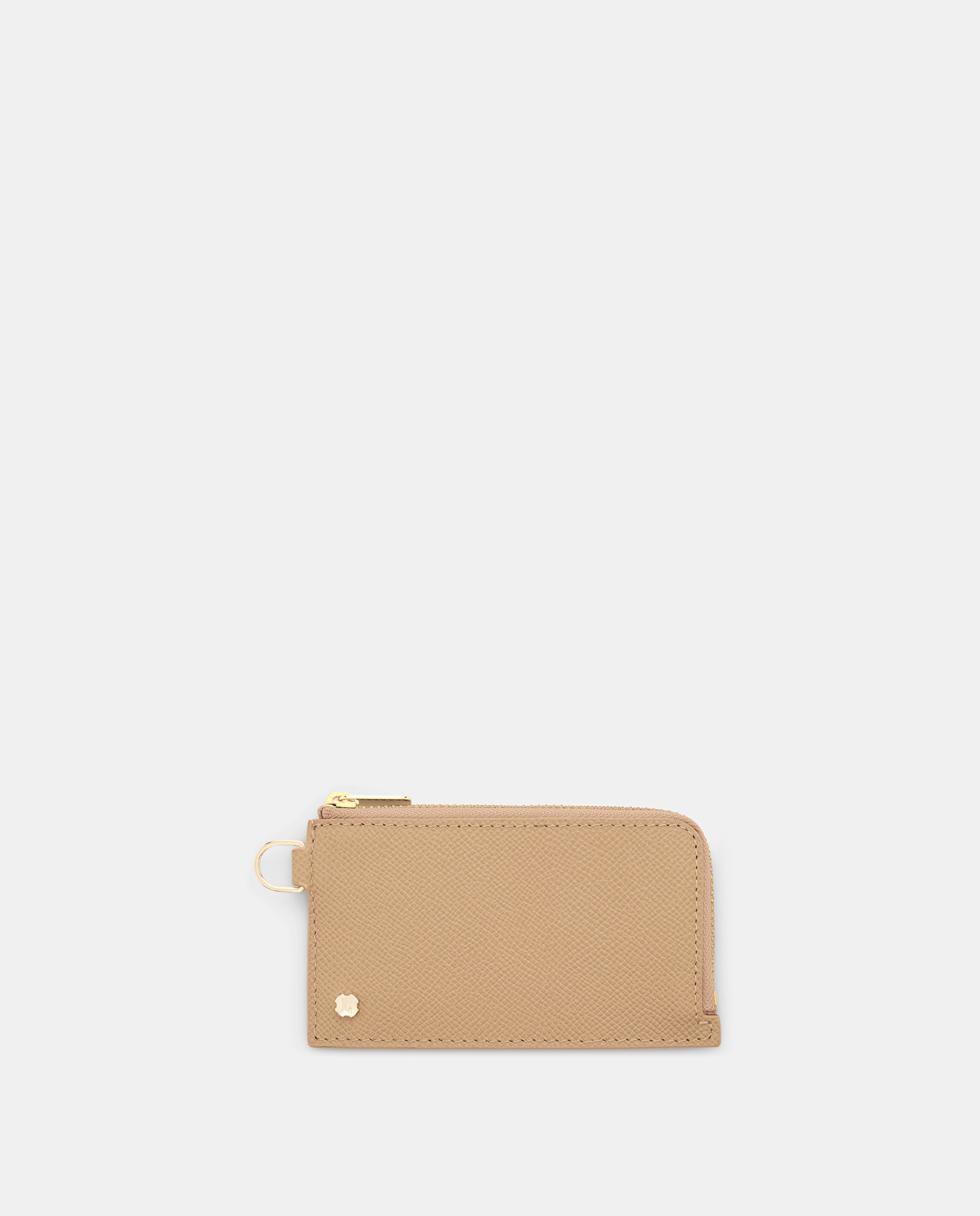 Monedero de mujer de piel - Lottusse - Beige Beige-1