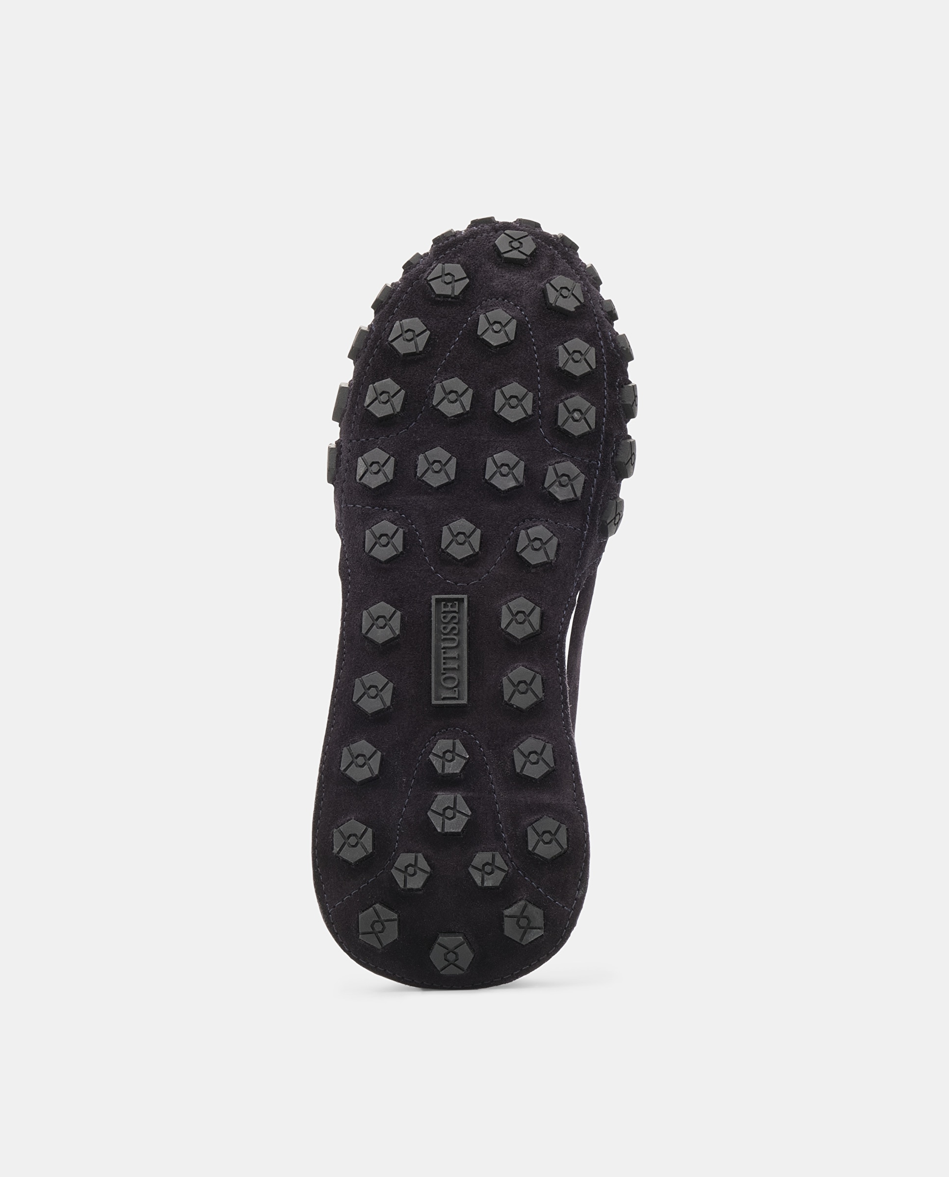 Zapatillas nauta de hombre de piel azul - Lottusse - Azul marino Azul marino-5