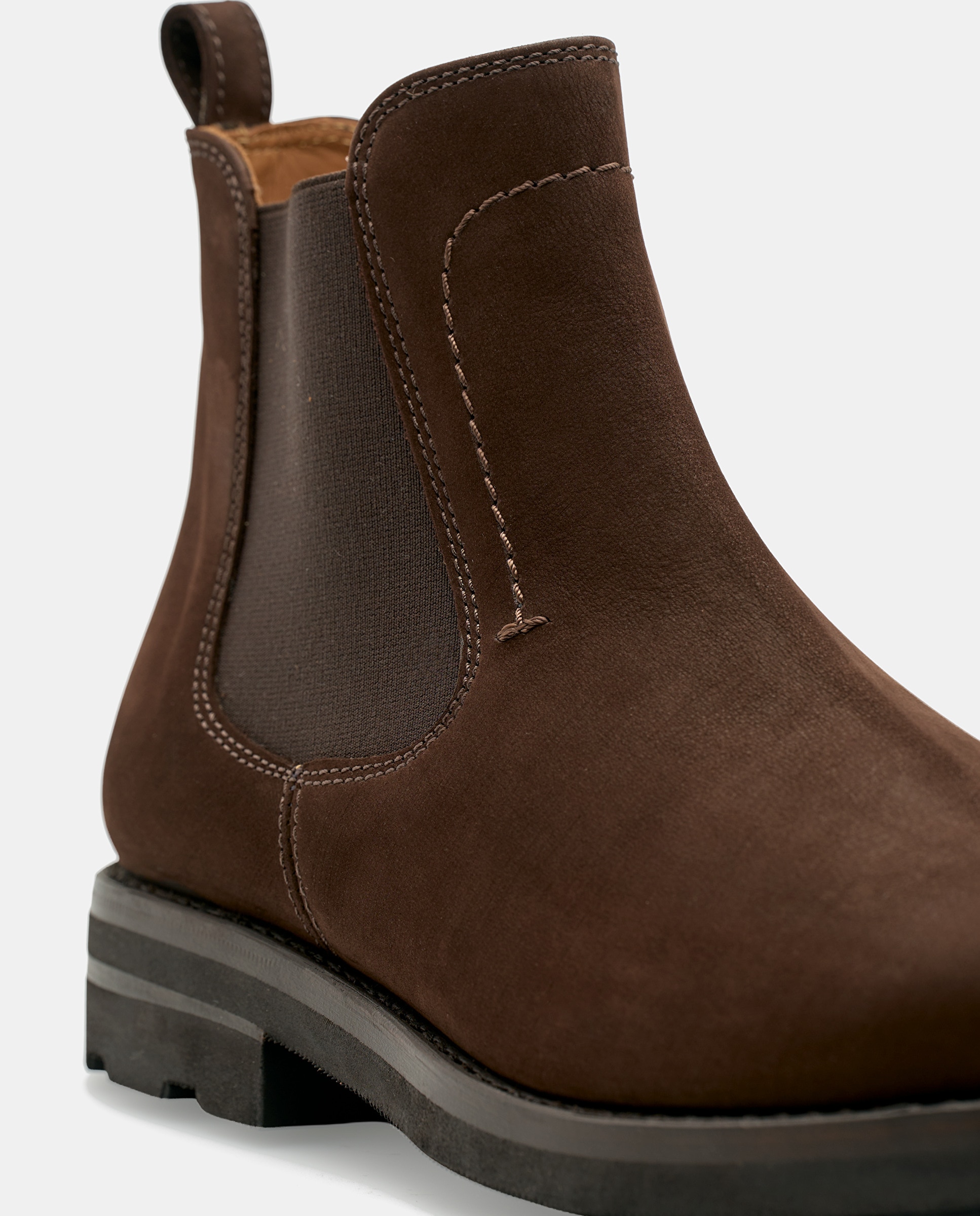 Botines prime de hombre de piel de vacuno - Lottusse - Moka Moka-4