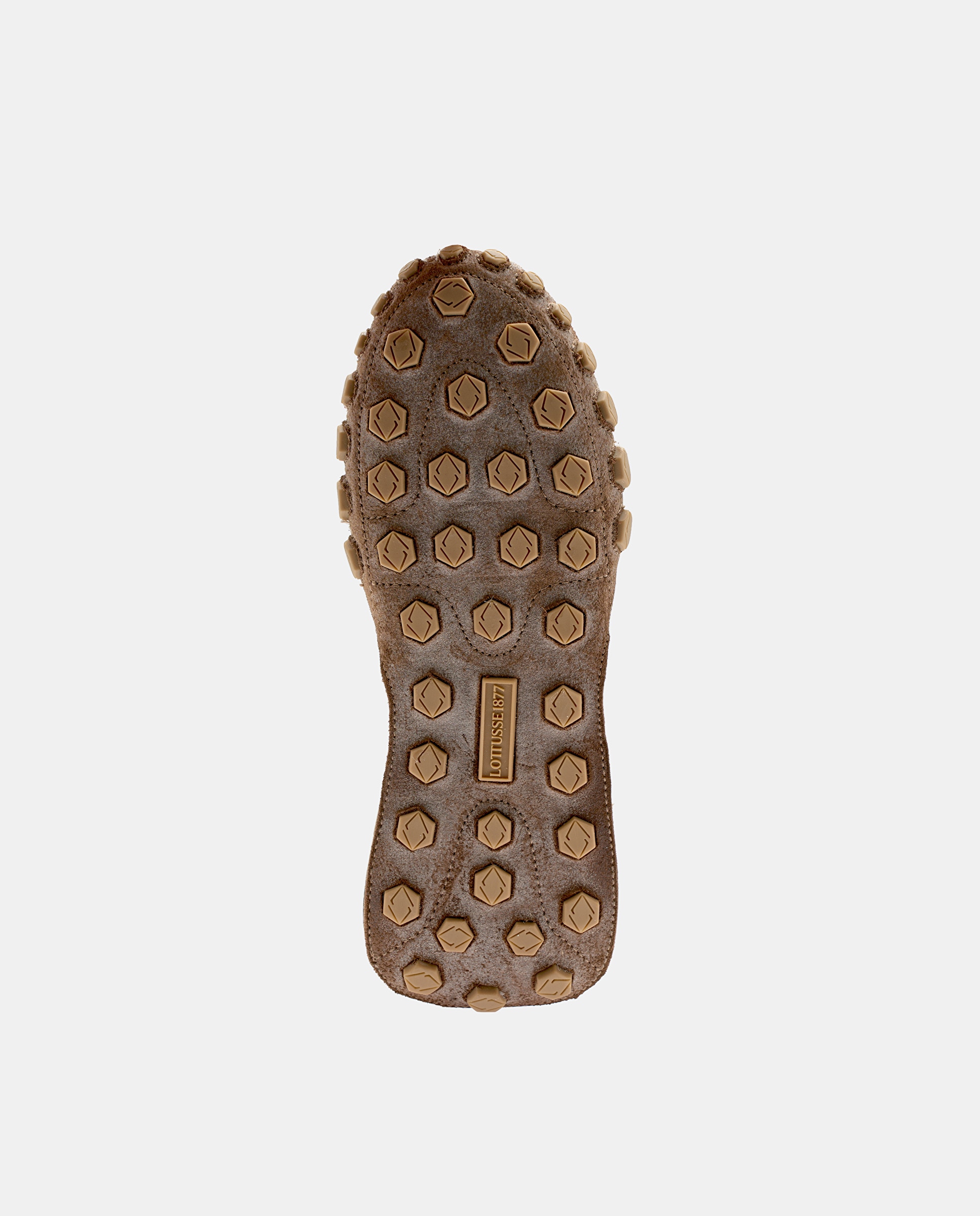 Zapatillas retro nauta de hombre de piel - Lottusse - Moka Moka-5