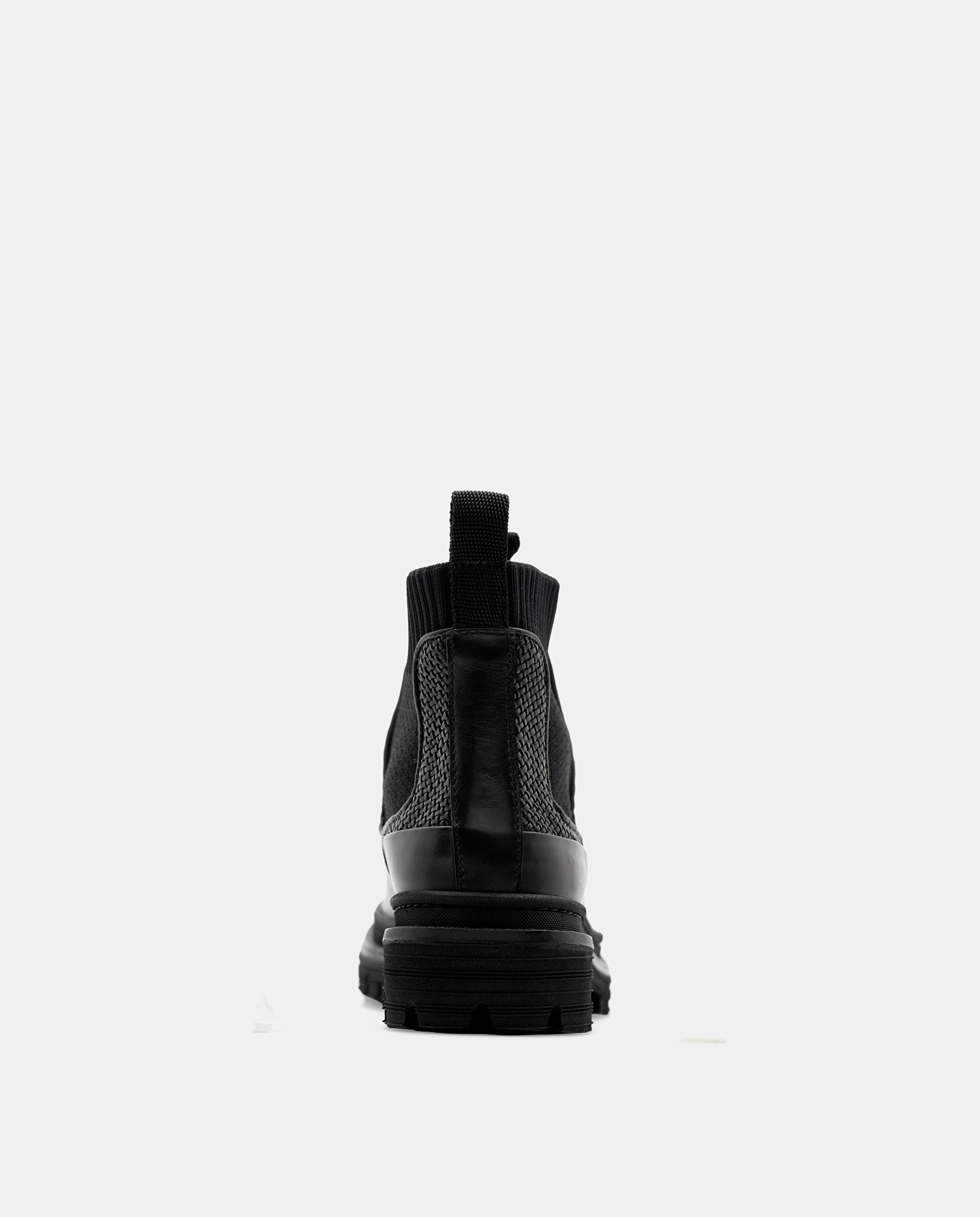 Botín elástico covent de mujer piel de vacuno - Lottusse - Negro Negro-2