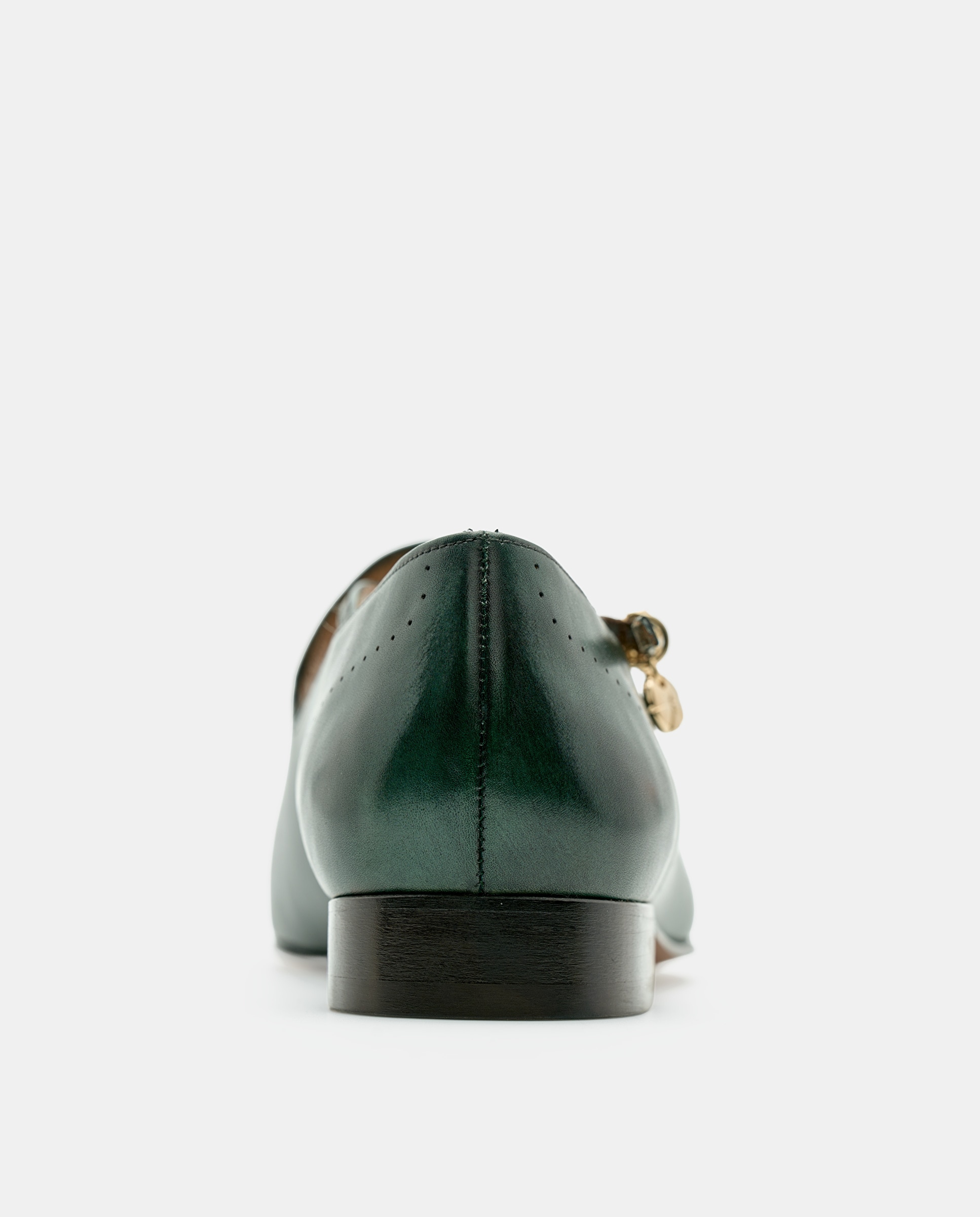 Bailarinas smithson de mujer de piel de vacuno - Lottusse - Verde Verde-2