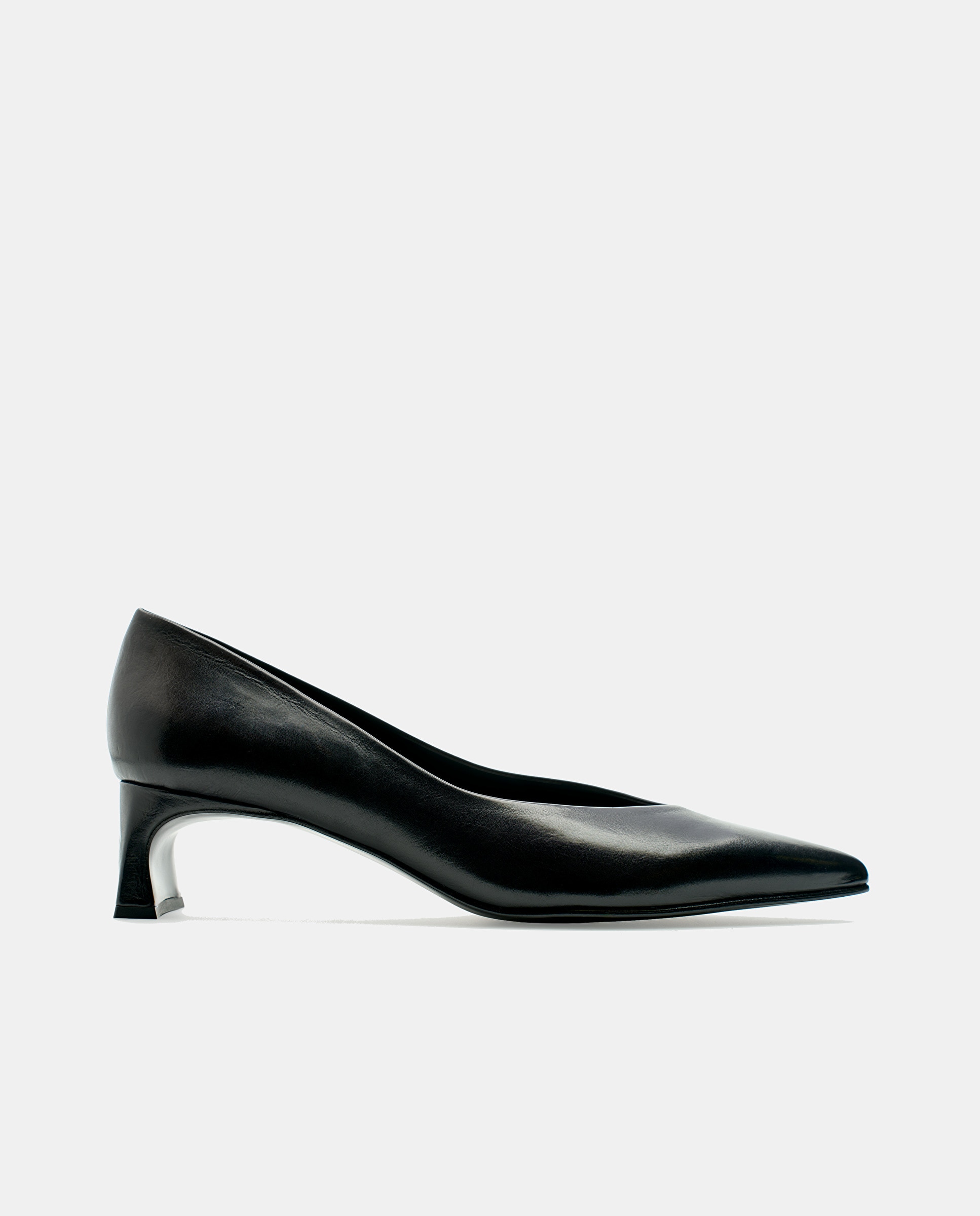 Imagen 1 de Zapatos de salón cort de mujer de piel - Lottusse - Negro Negro