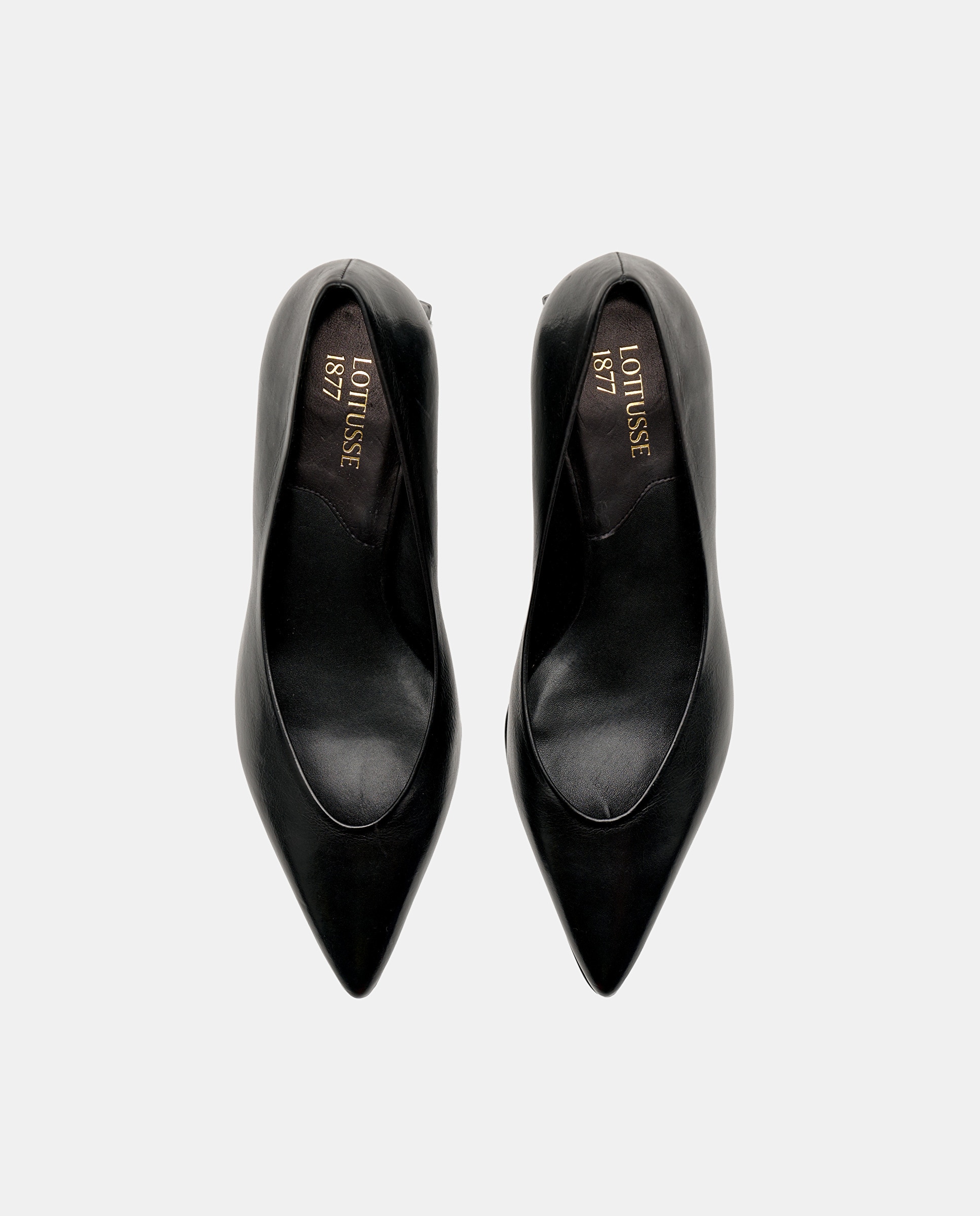 Imagen 6 de Zapatos de salón cort de mujer de piel - Lottusse - Negro Negro