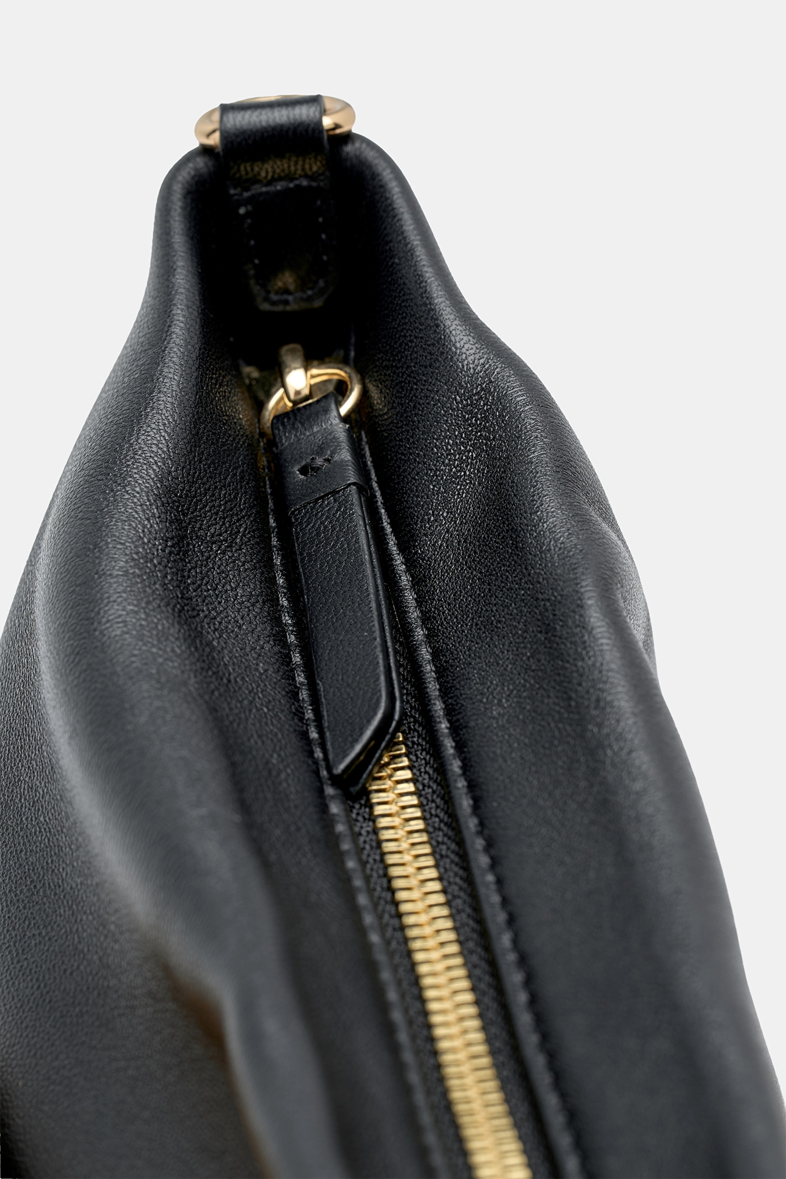 Bolso de mano joy de mujer de piel de cordero - Lottusse - Negro Negro-2