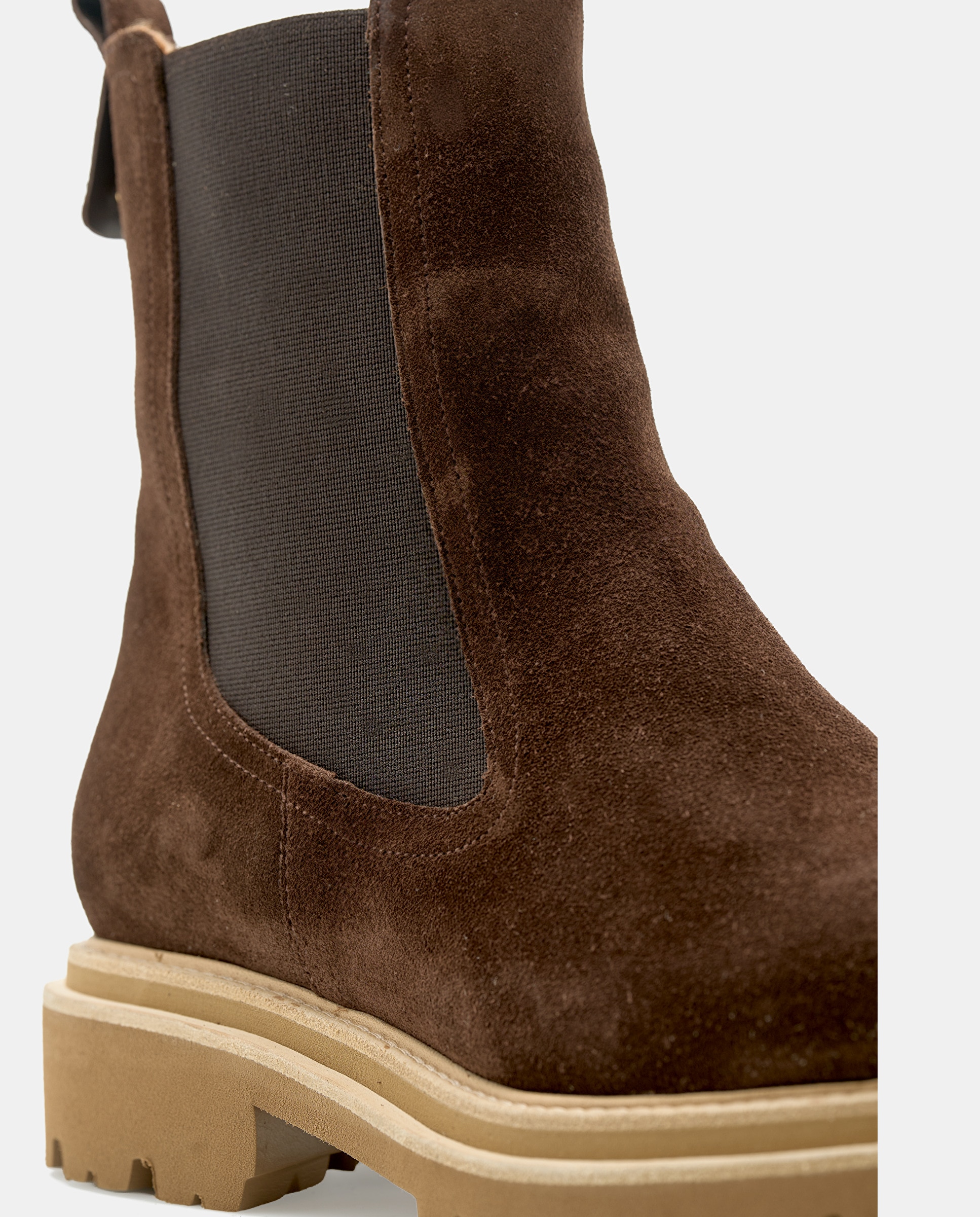 Botines de mujer covent de piel de vacuno - Lottusse - Marrón Marrón-2