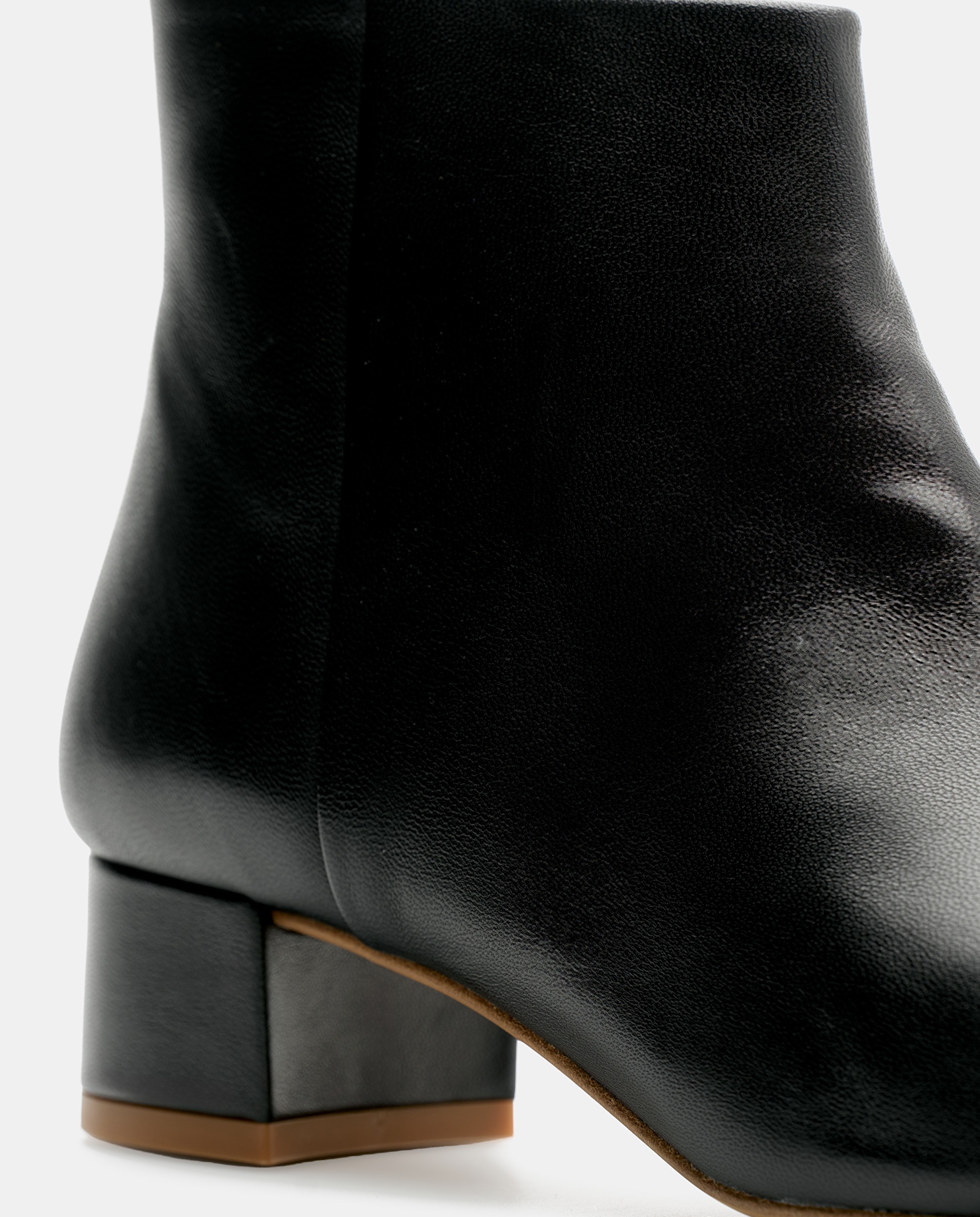 Botines goya de mujer de piel de cordero - Lottusse - Negro Negro-2