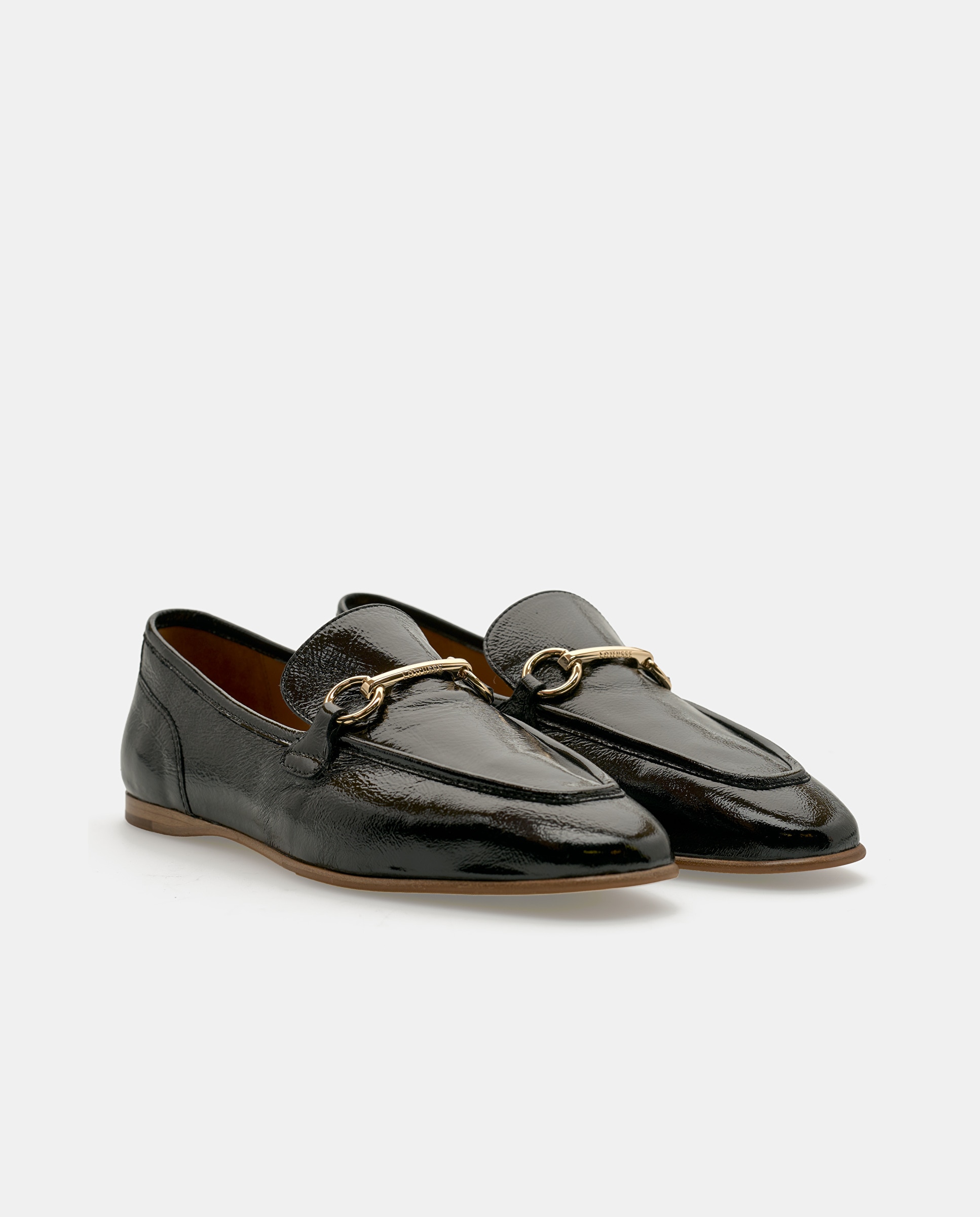 Mocasines Goya de mujer de piel de cordero - Lottusse - Negro Negro-3