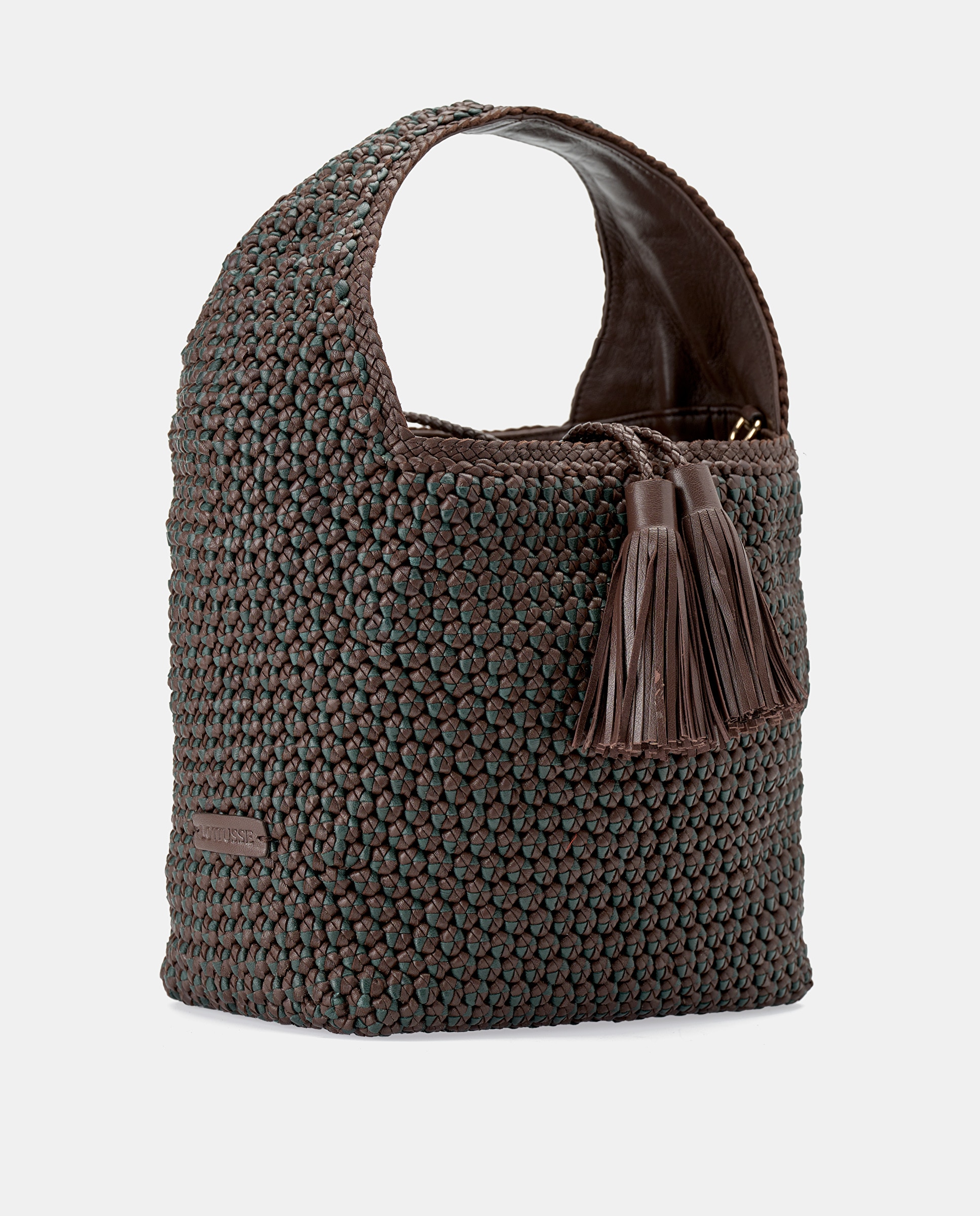 Imagen 3 de Bolso de hombro noodbag de mujer de piel de cordero - Lottusse - Multicolor Multicolor