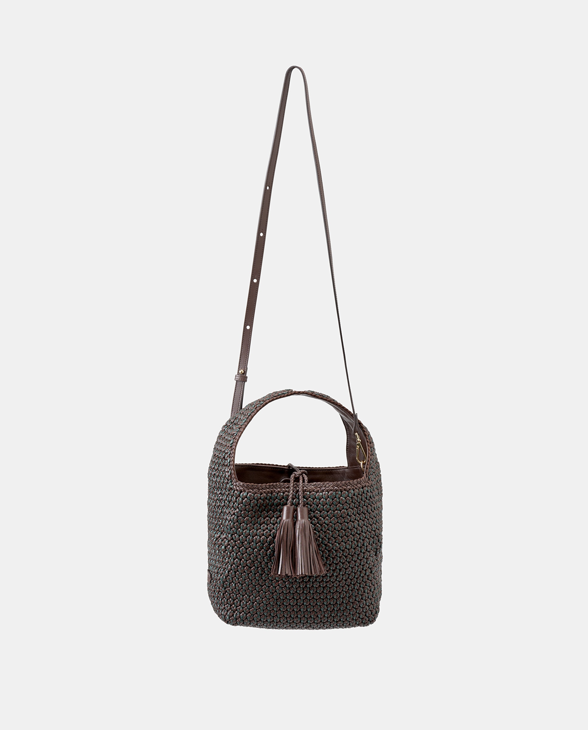Imagen 2 de Bolso de hombro noodbag de mujer de piel de cordero - Lottusse - Multicolor Multicolor