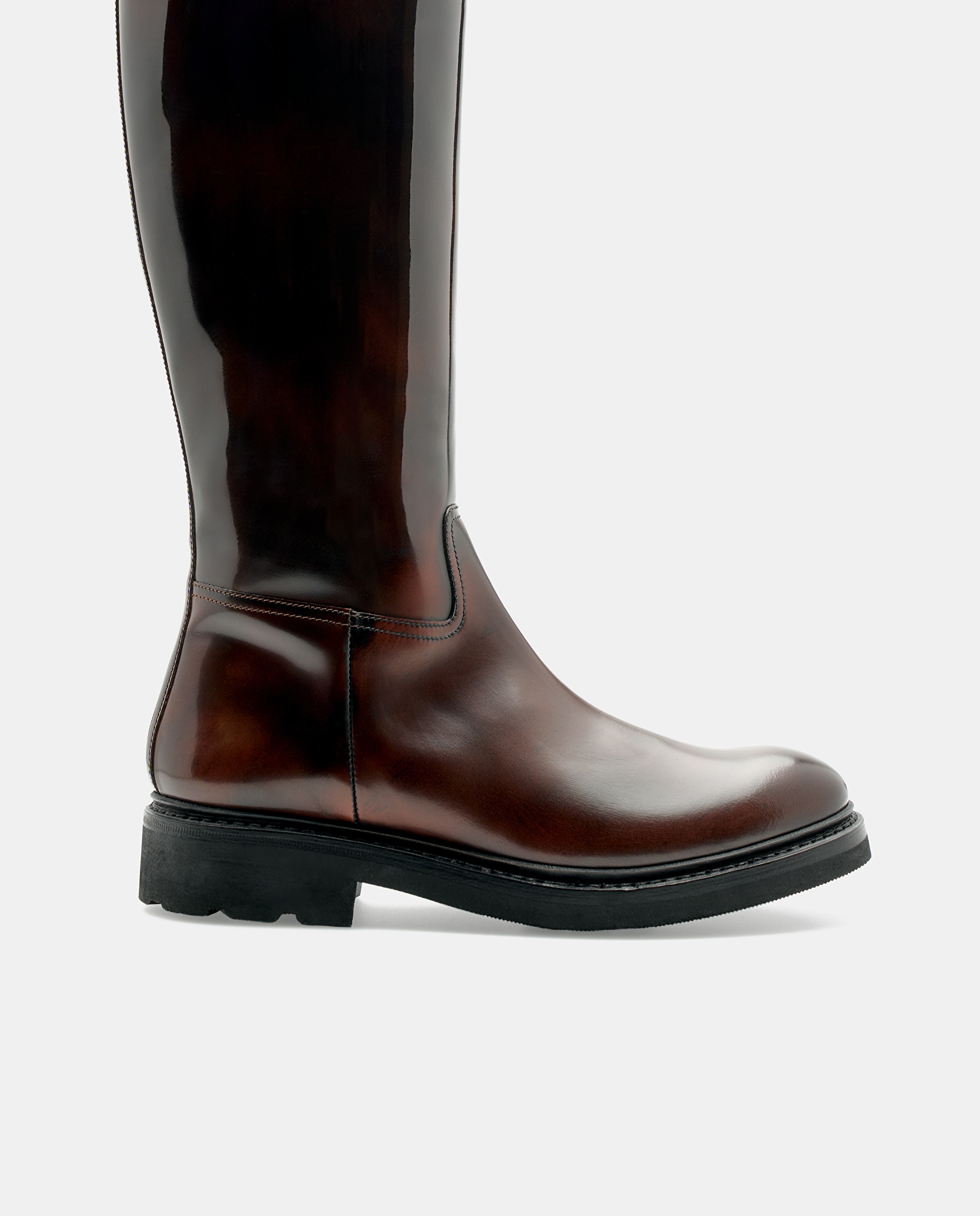 Botas walton de mujer de piel de vacuno - Lottusse - Marrón Marrón-1