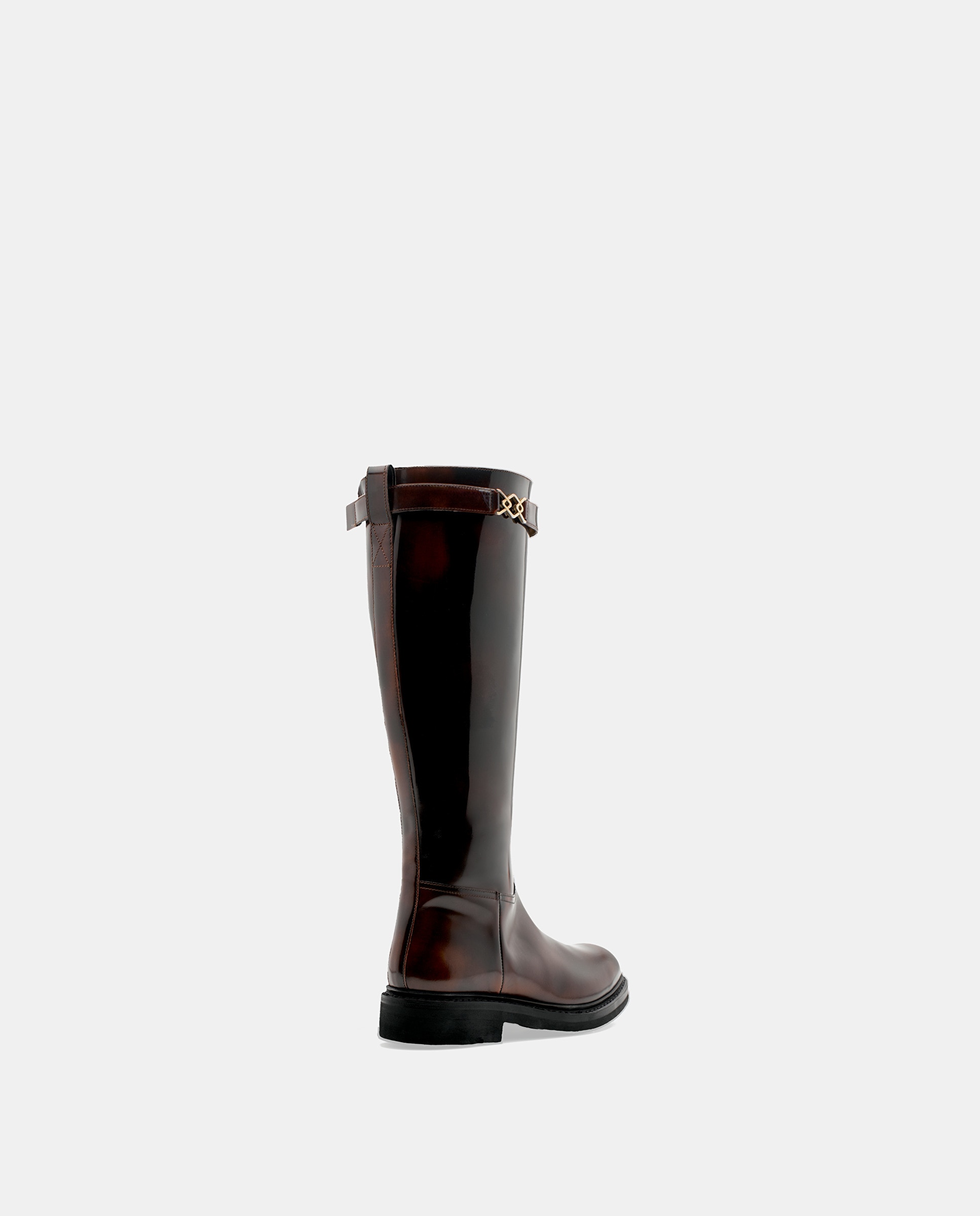 Botas walton de mujer de piel de vacuno - Lottusse - Marrón Marrón-2
