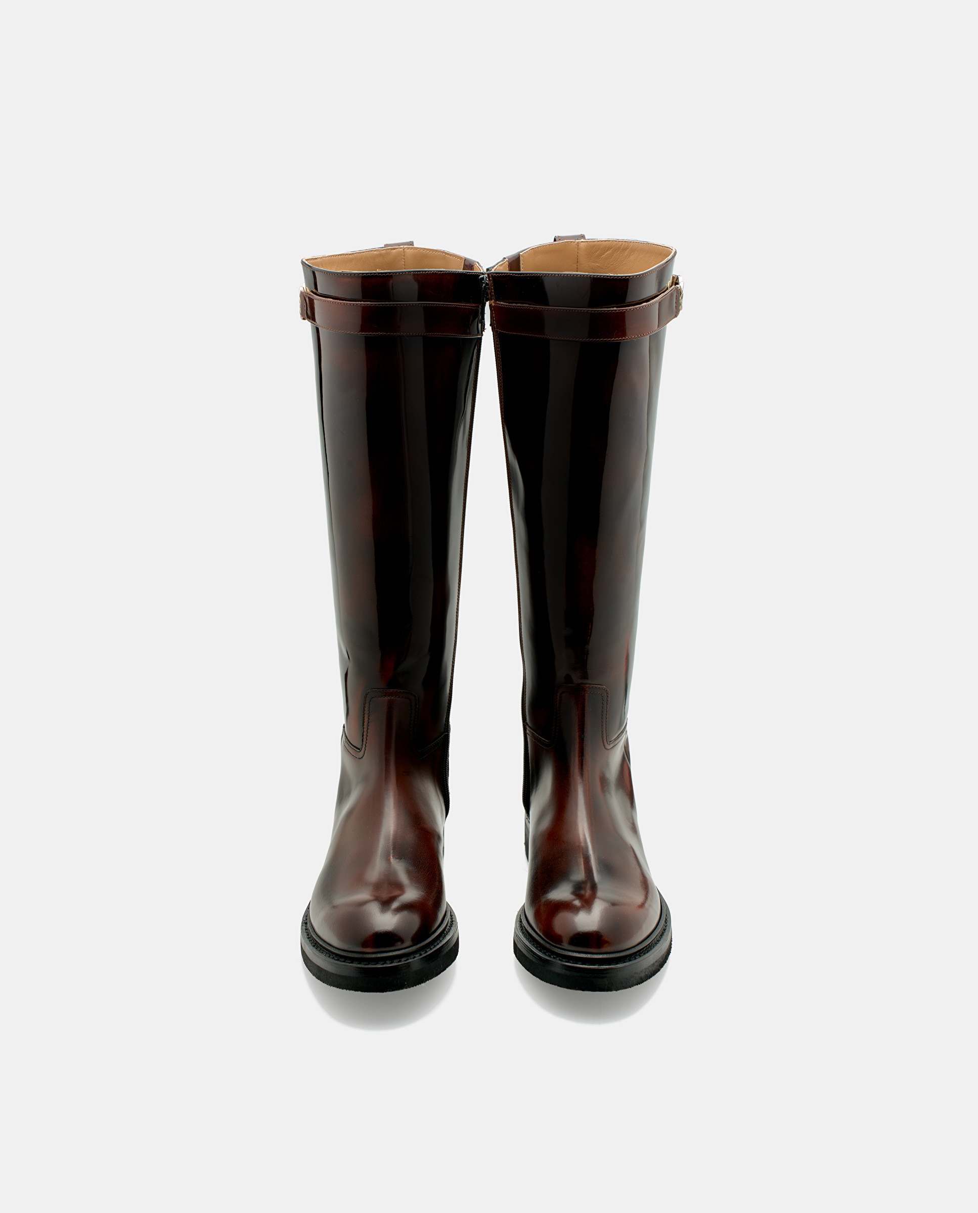 Botas walton de mujer de piel de vacuno - Lottusse - Marrón Marrón-6