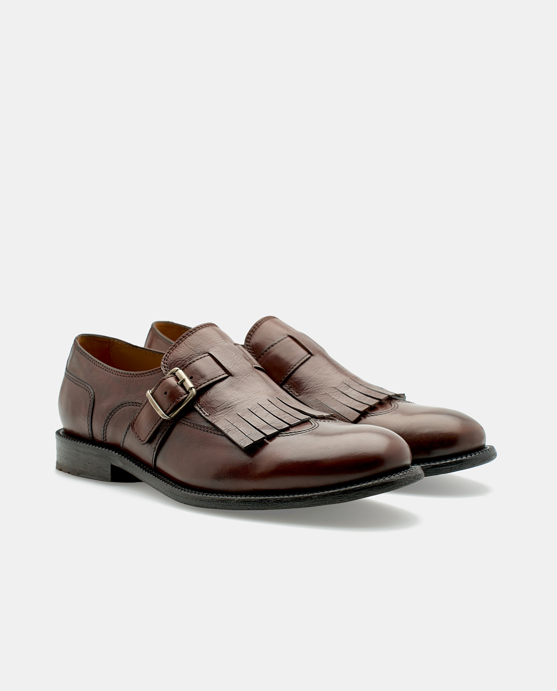 Imagen 3 de Zapatos de cordones de hombre lutton de piel de vacuno marrón - Lottusse - Moka Moka