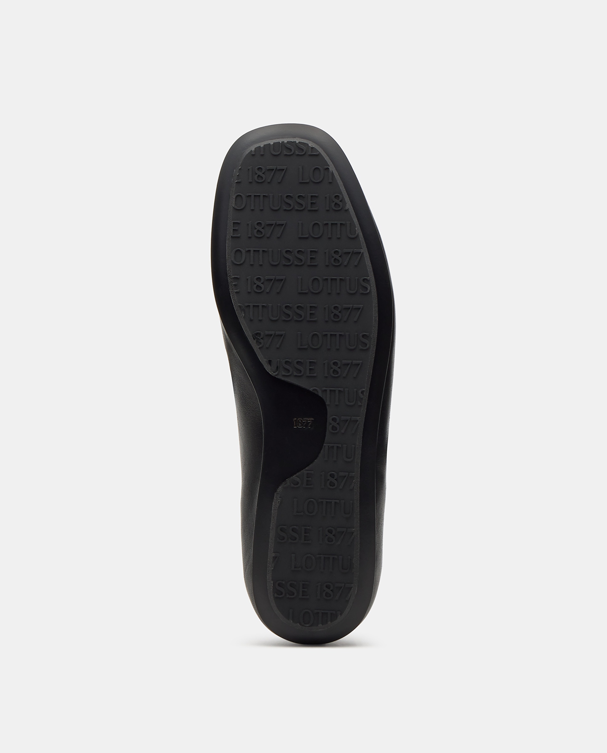 Zapatillas retro cuber de mujer de piel de cordero - Lottusse - Negro Negro-5