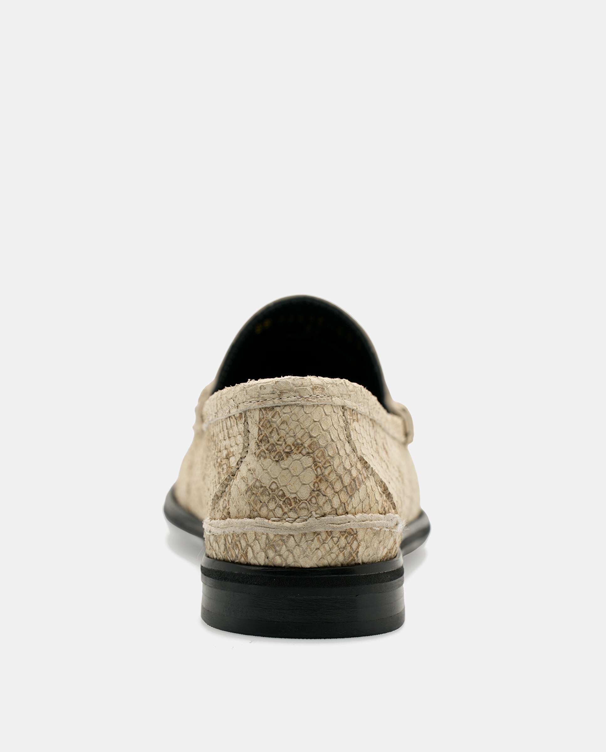 Mocasines lara de mujer de piel de vacuno blanco - Lottusse - Blanco roto Blanco roto-2