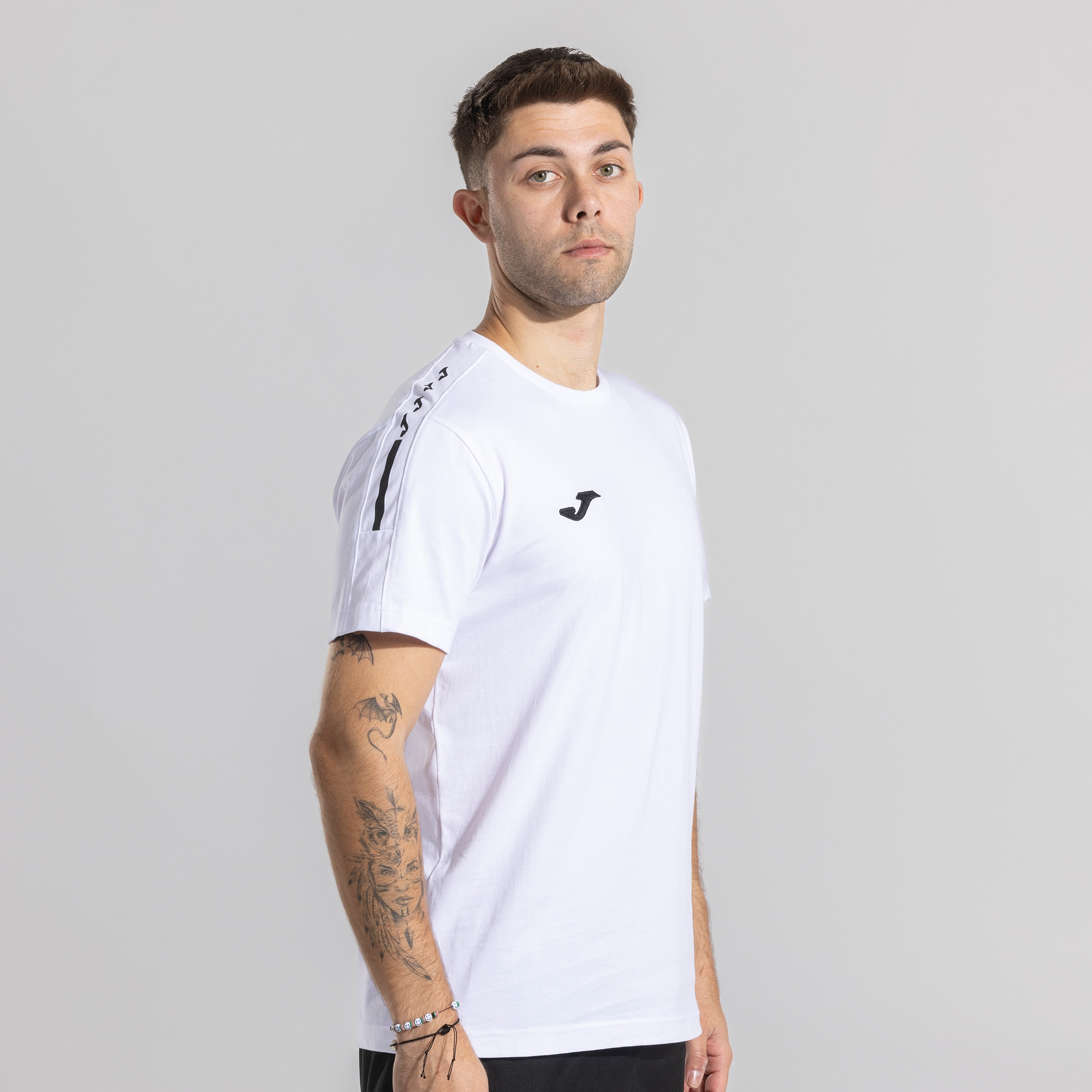 Camiseta manga corta unisex Olimpiada Joma - Blanco Blanco-2