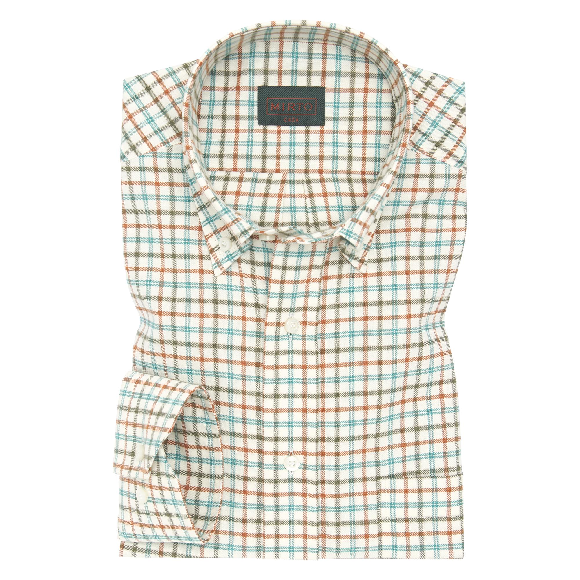 Camisa de Caça Casual Mirto Multicolor-4