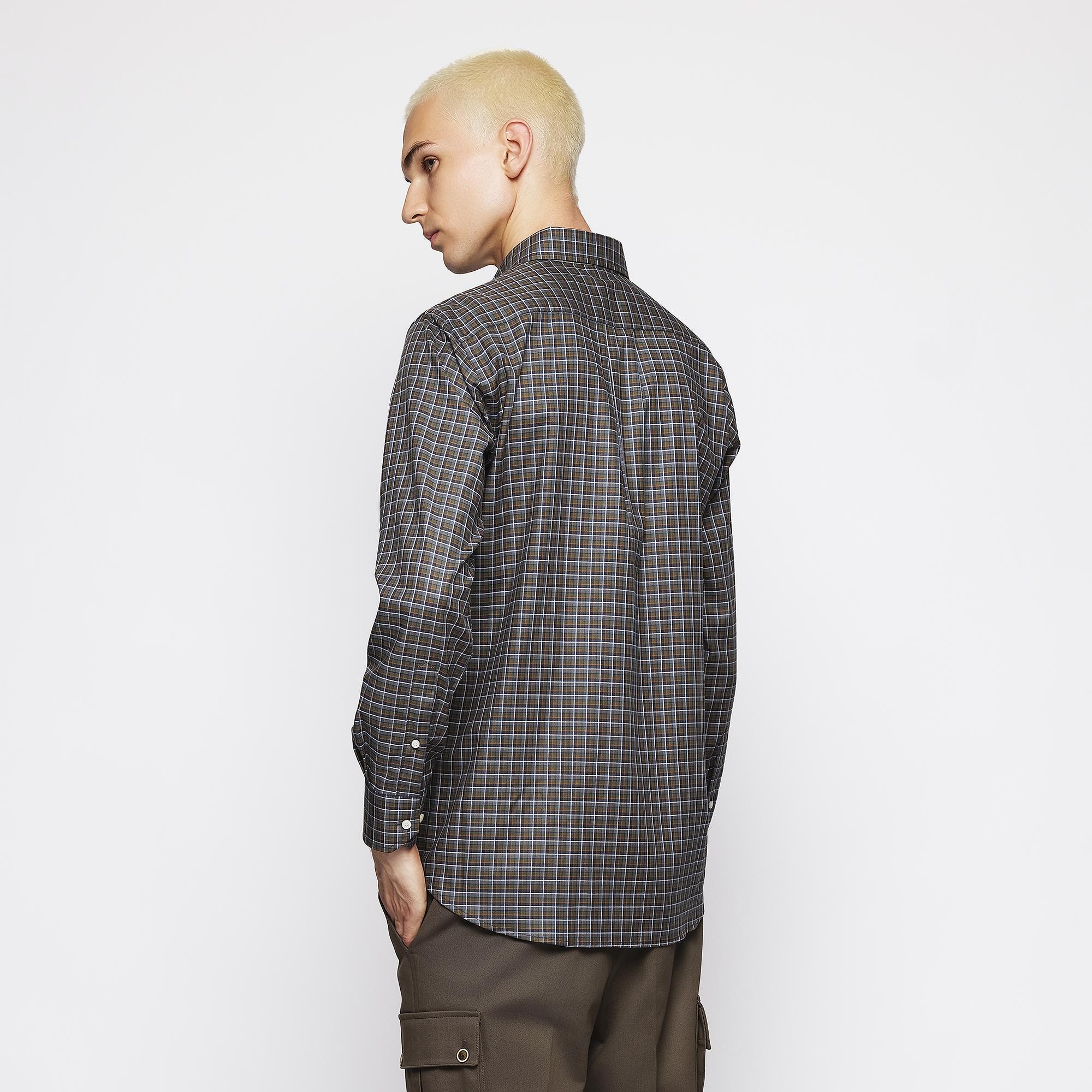 Camisa de Caça Casual Mirto Verde-militar-2