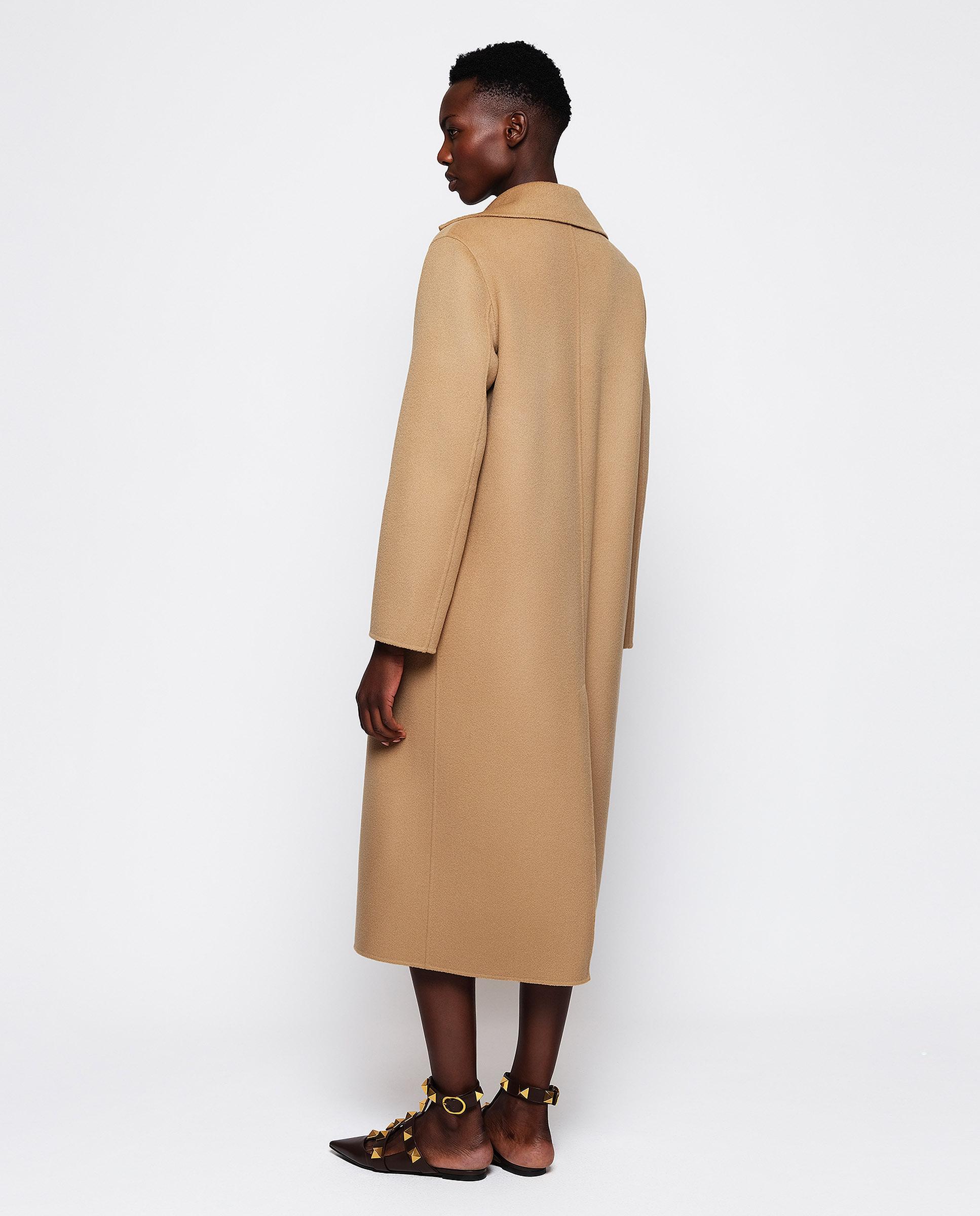 Abrigo de mujer de lana y cashmere en - Mirto - Camel Camel-2