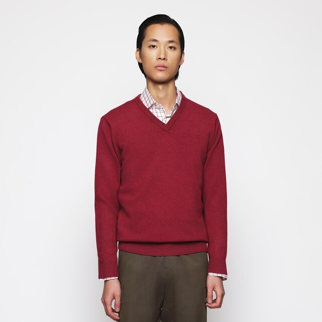Imagen 0 de Jersey de punto de caza de hombre lambswool Mirto