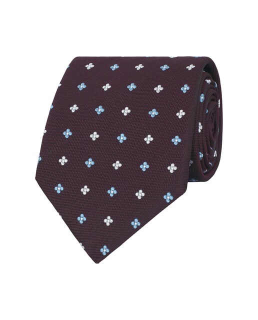 Imagen 0 de Corbata de hombre jacquard de seda natural