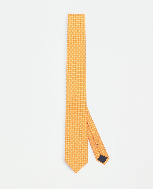 Imagen 0 de Corbata de hombre twill estampado de seda