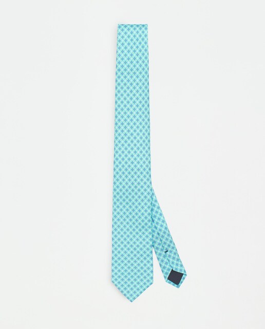 Imagen 0 de Corbata de hombre twill estampado de seda