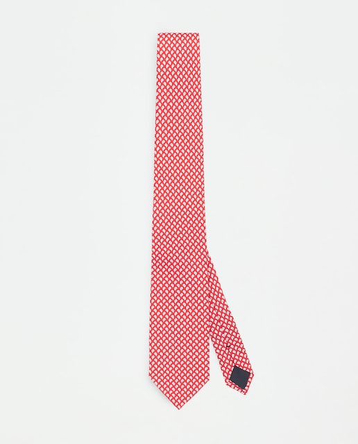 Imagen 0 de Corbata de hombre twill estampado de seda