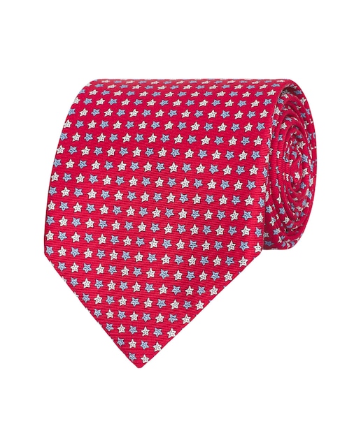 Imagen 0 de Corbata de hombre twill estampado de seda