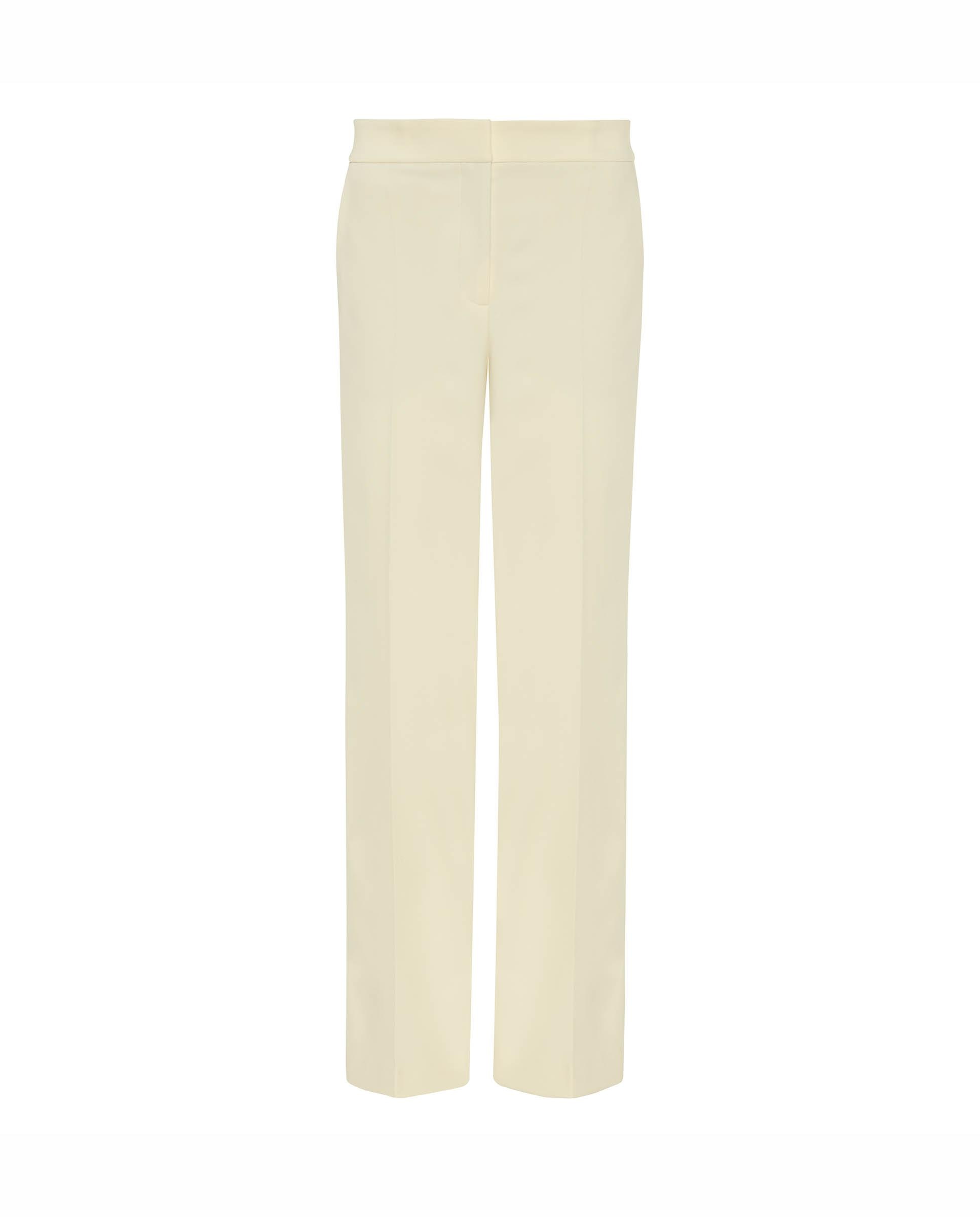 Pantalón fluido de mujer - Mirto - Crema Crema-4